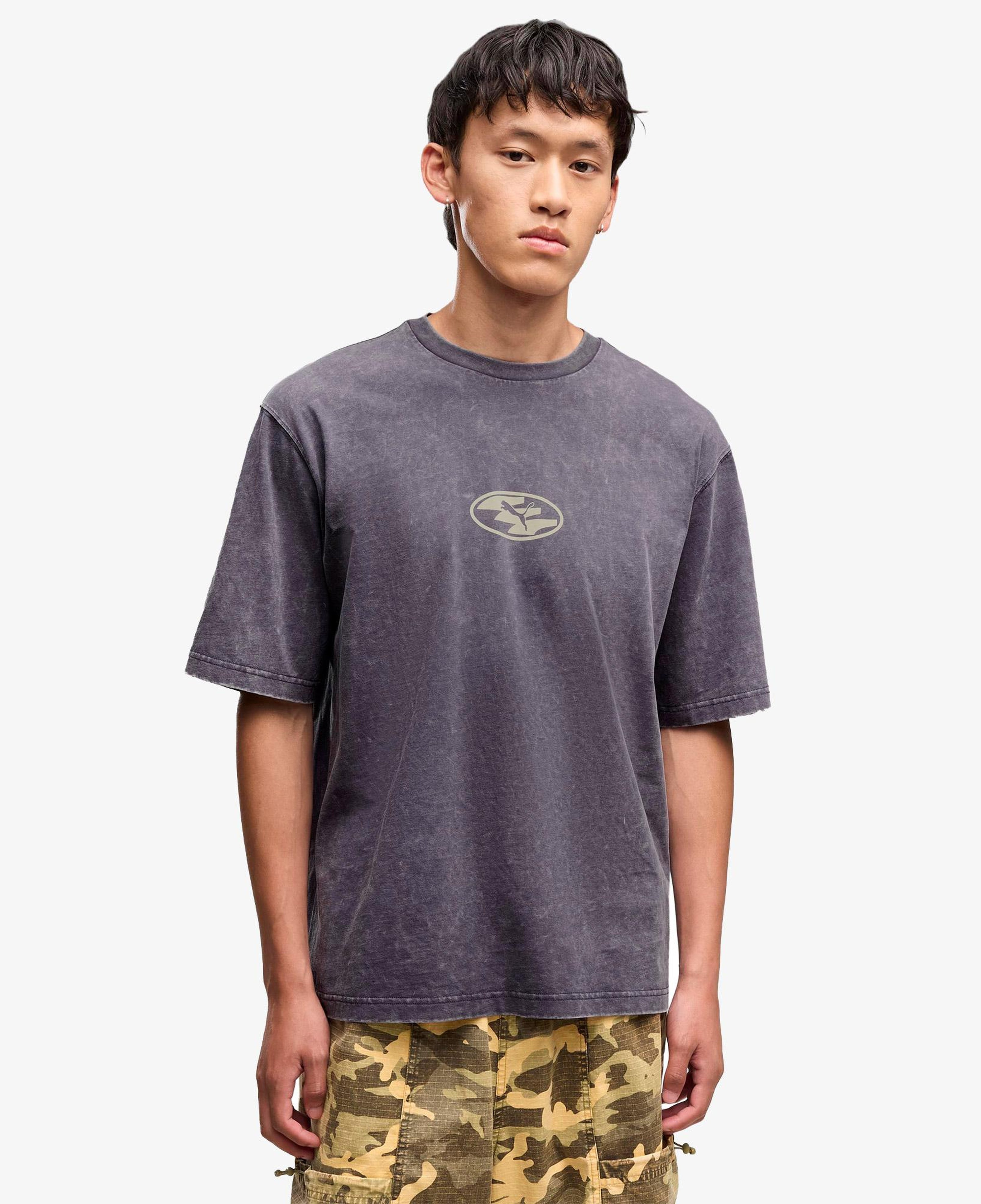 Puma Spc Boxy Washed Unisex Mavi T-Shirt