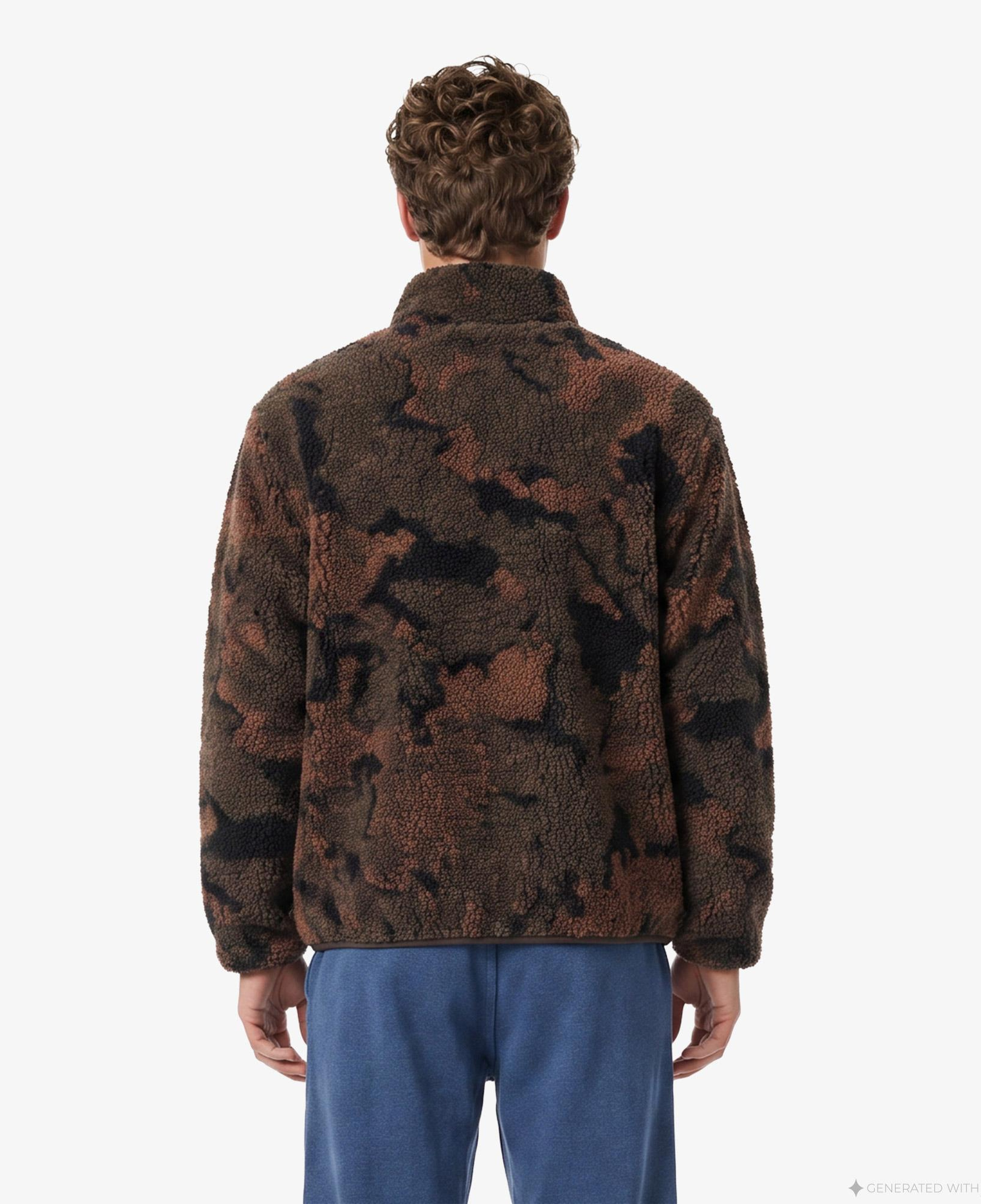 UNITED4 Regular Fit Erkek Kahverengi Mont