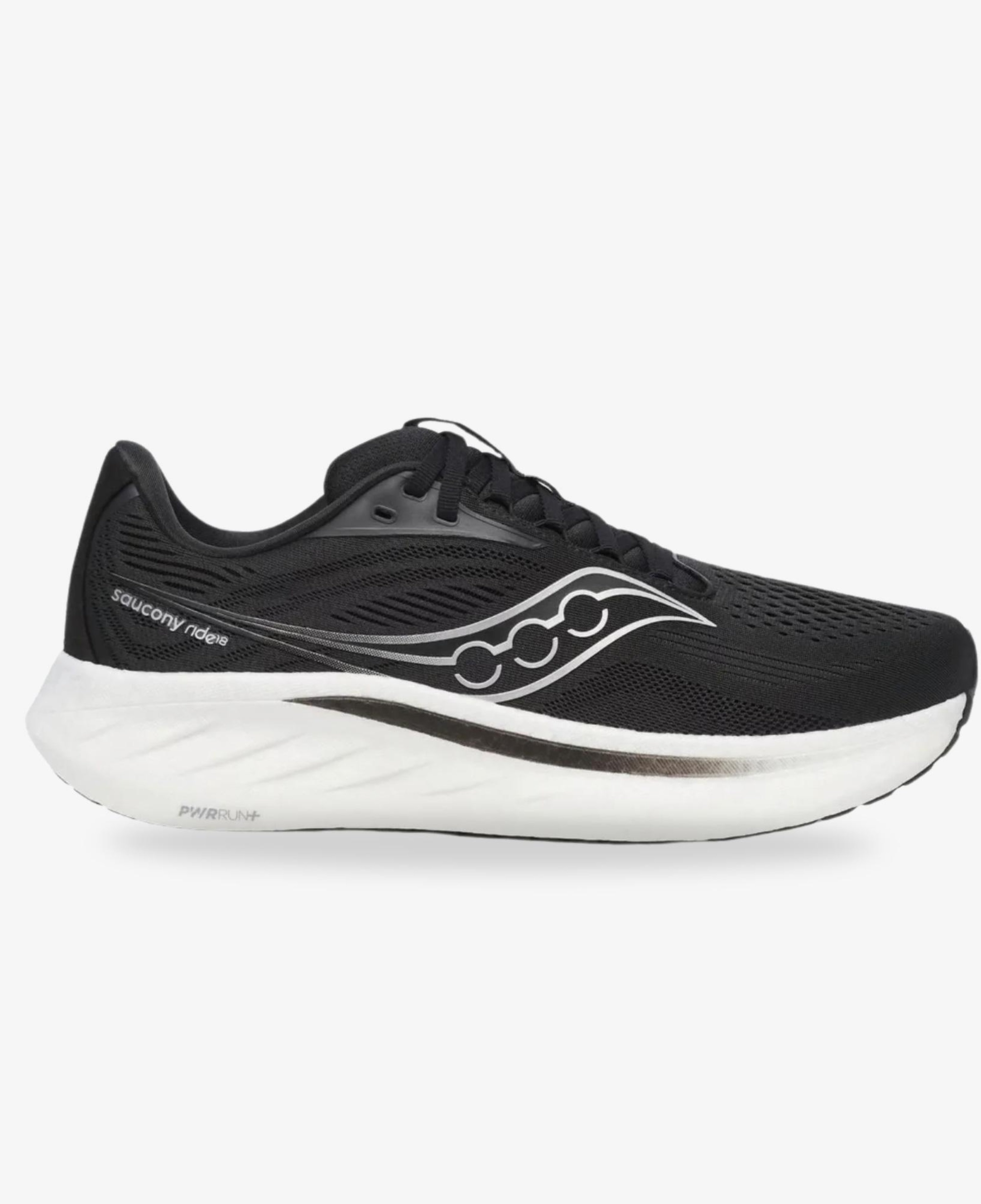 Saucony Ride 18 Erkek Siyah Spor Ayakkabı
