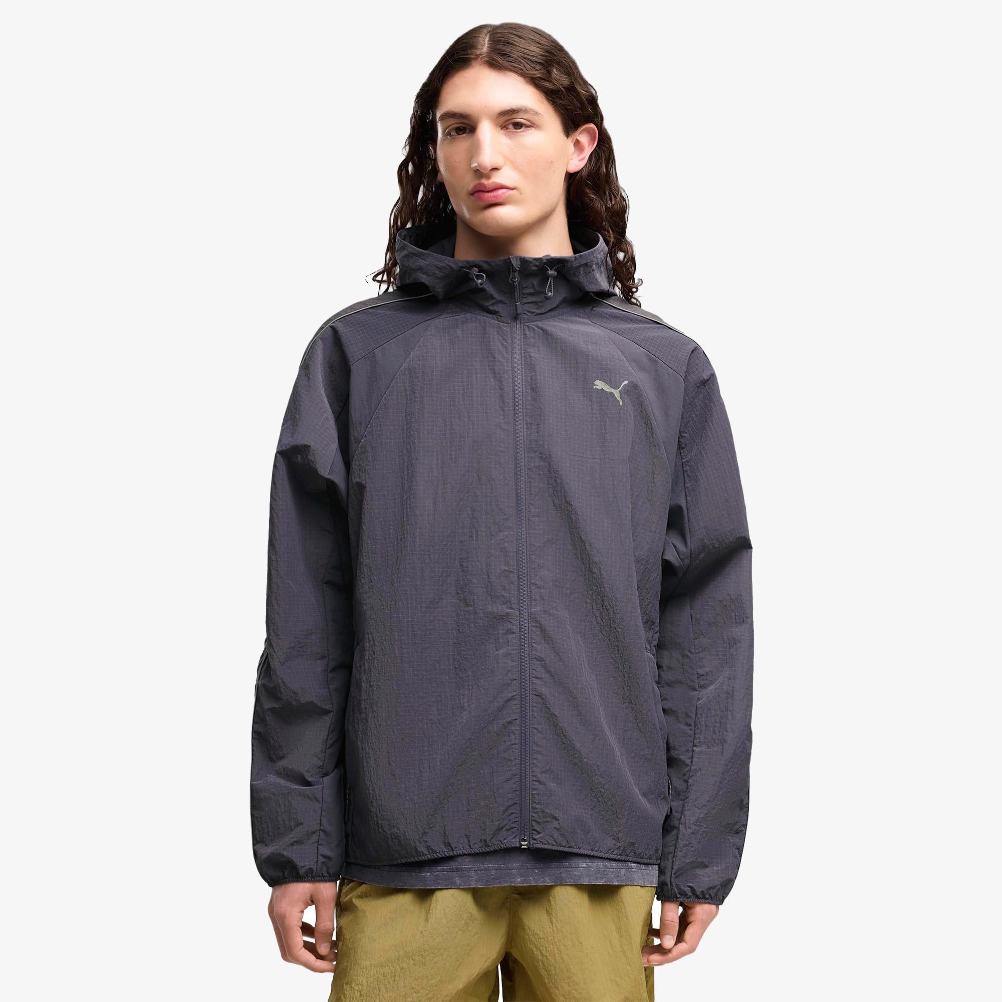 Puma Run Culture Collective Erkek Mavi Ceket
