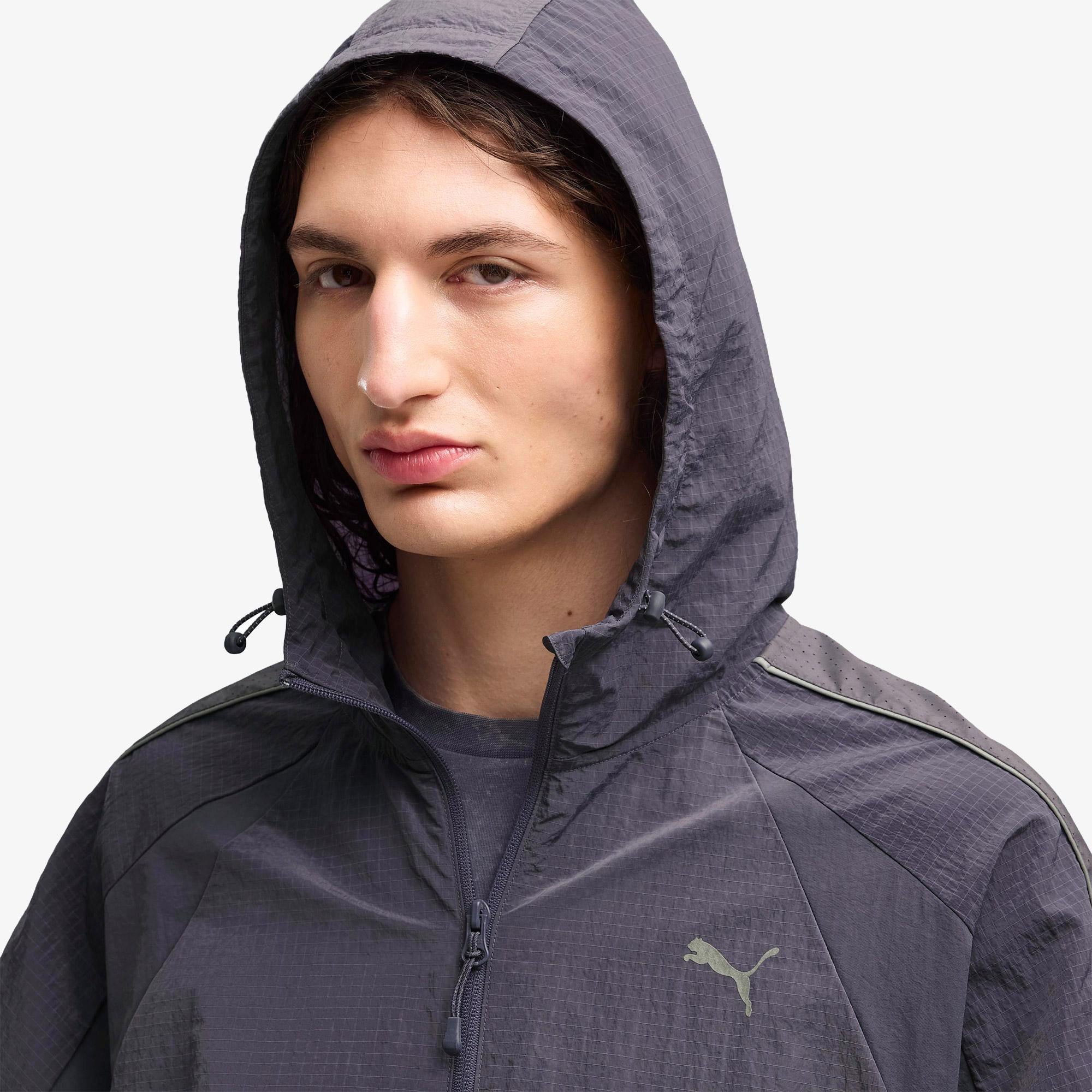 Puma Run Culture Collective Erkek Mavi Ceket
