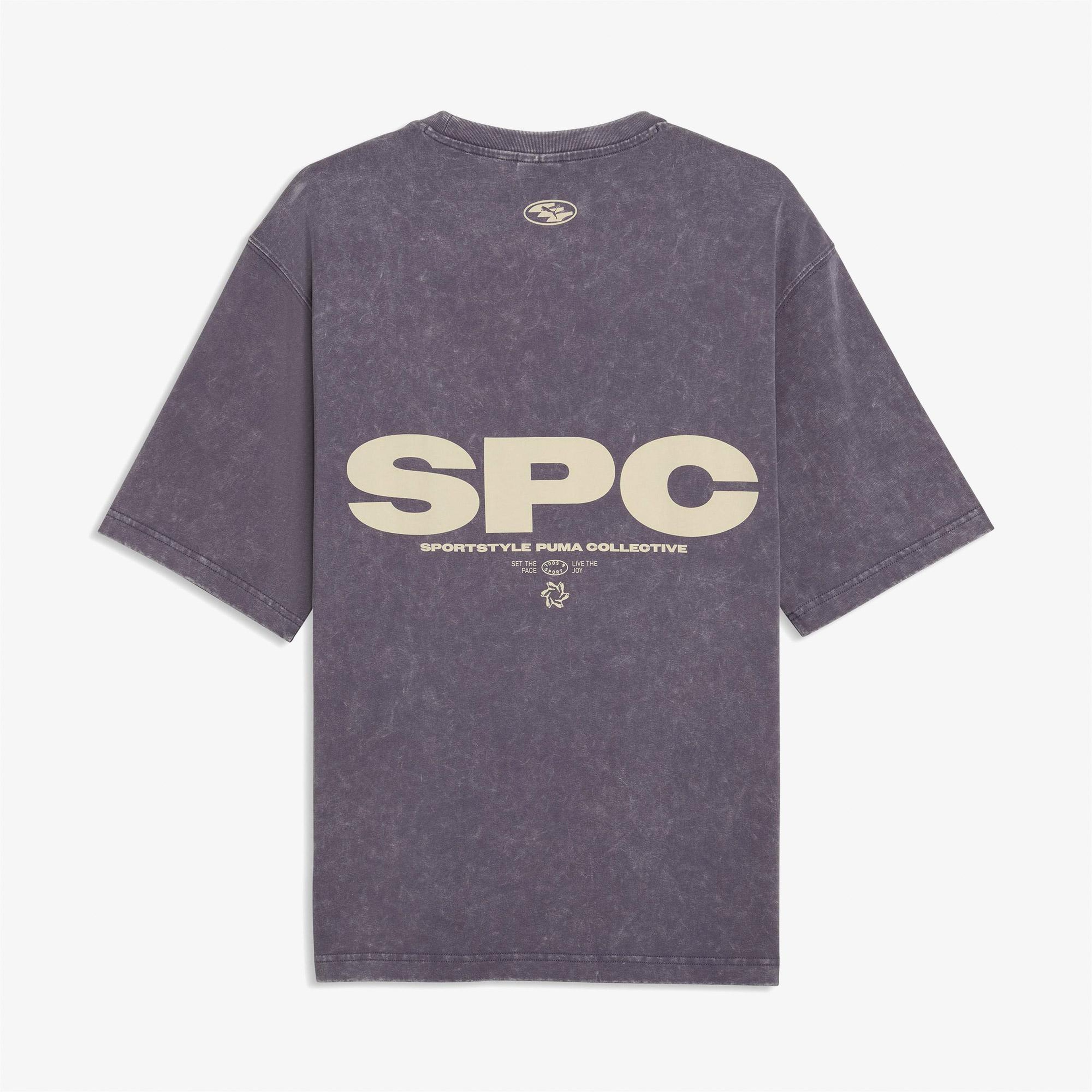 Puma Spc Boxy Washed Unisex Mavi T-Shirt