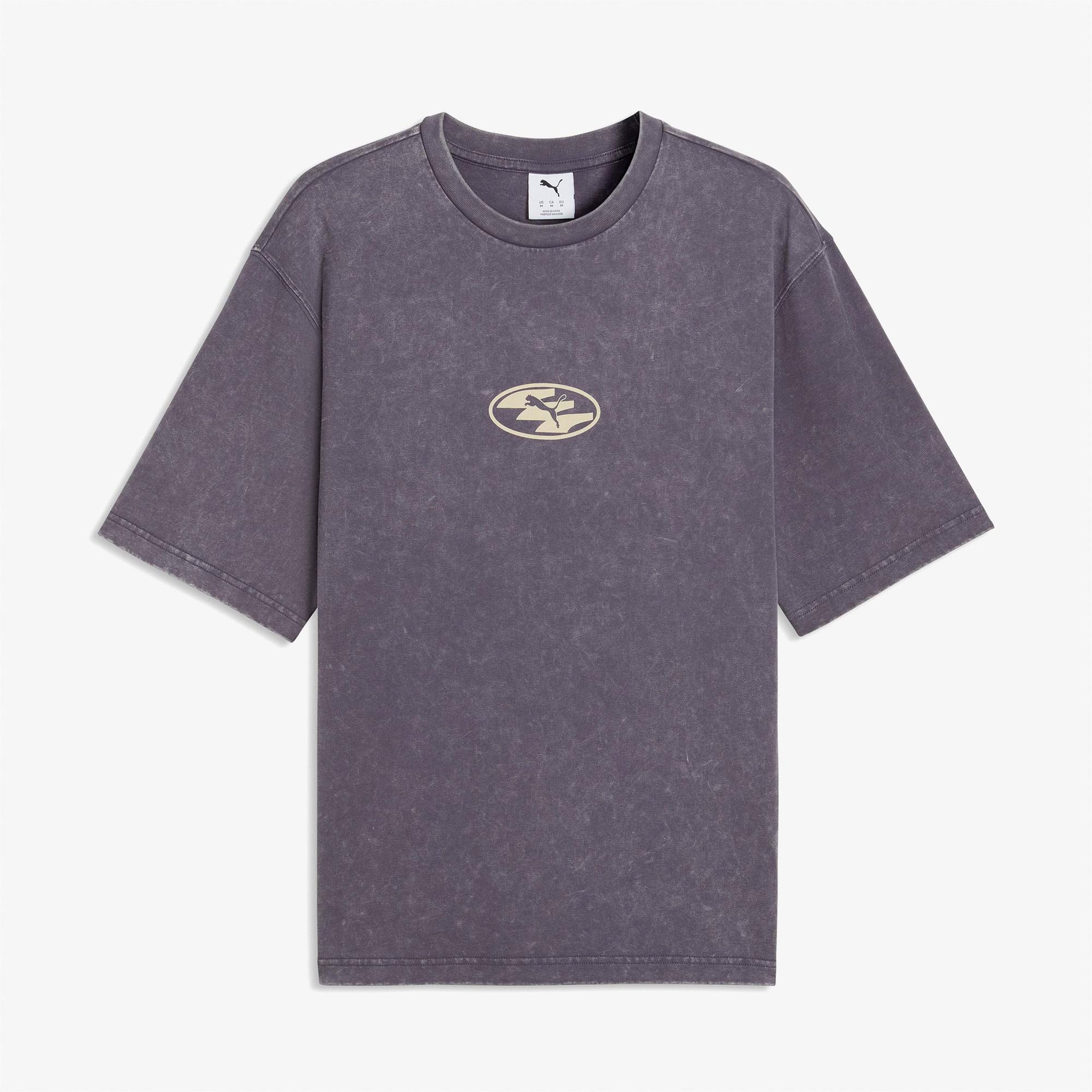 Puma Spc Boxy Washed Unisex Mavi T-Shirt
