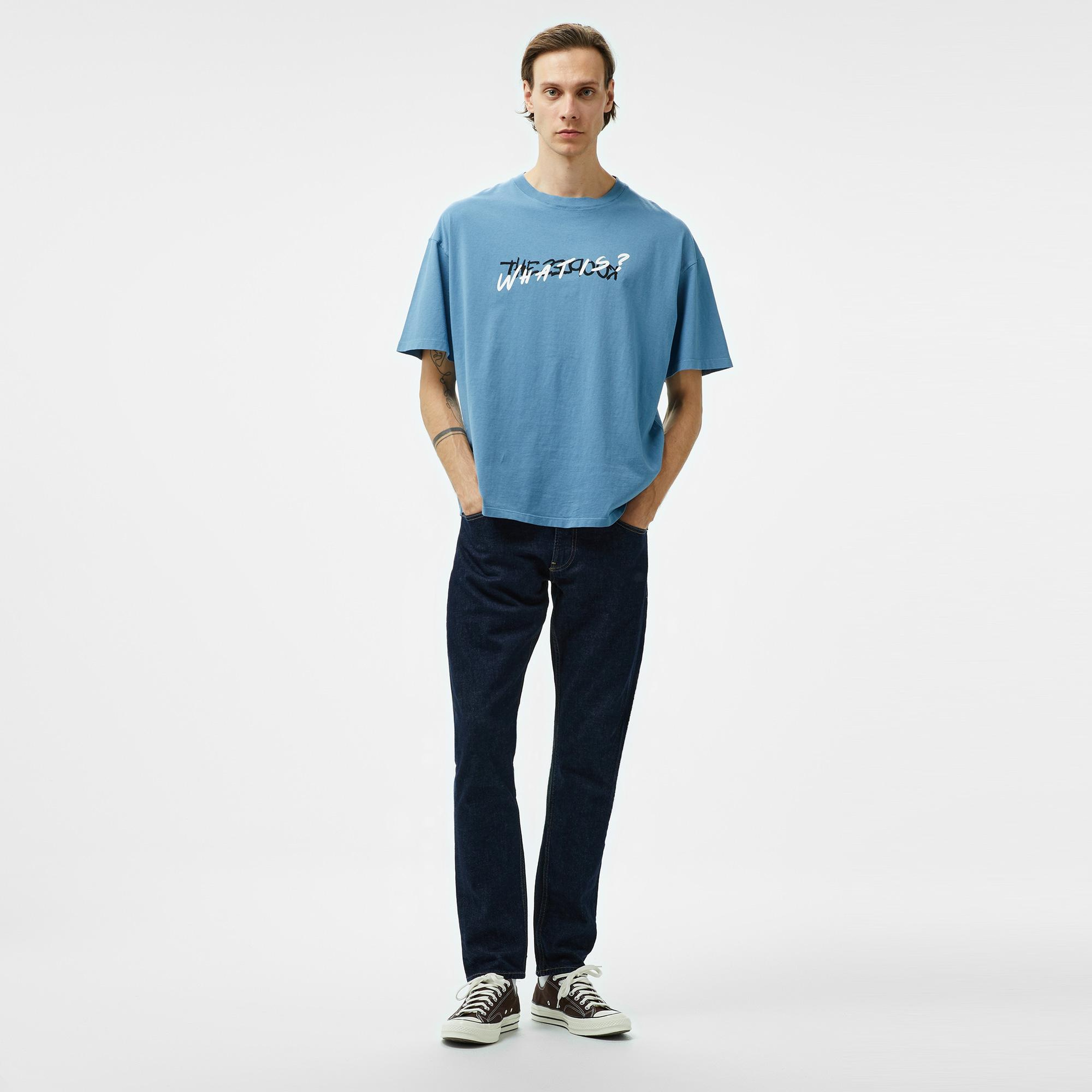 The Kooples Classic Kadın Mavi T-Shirt