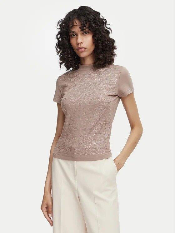 Mock Kadın Slim Fit T-Shirt
