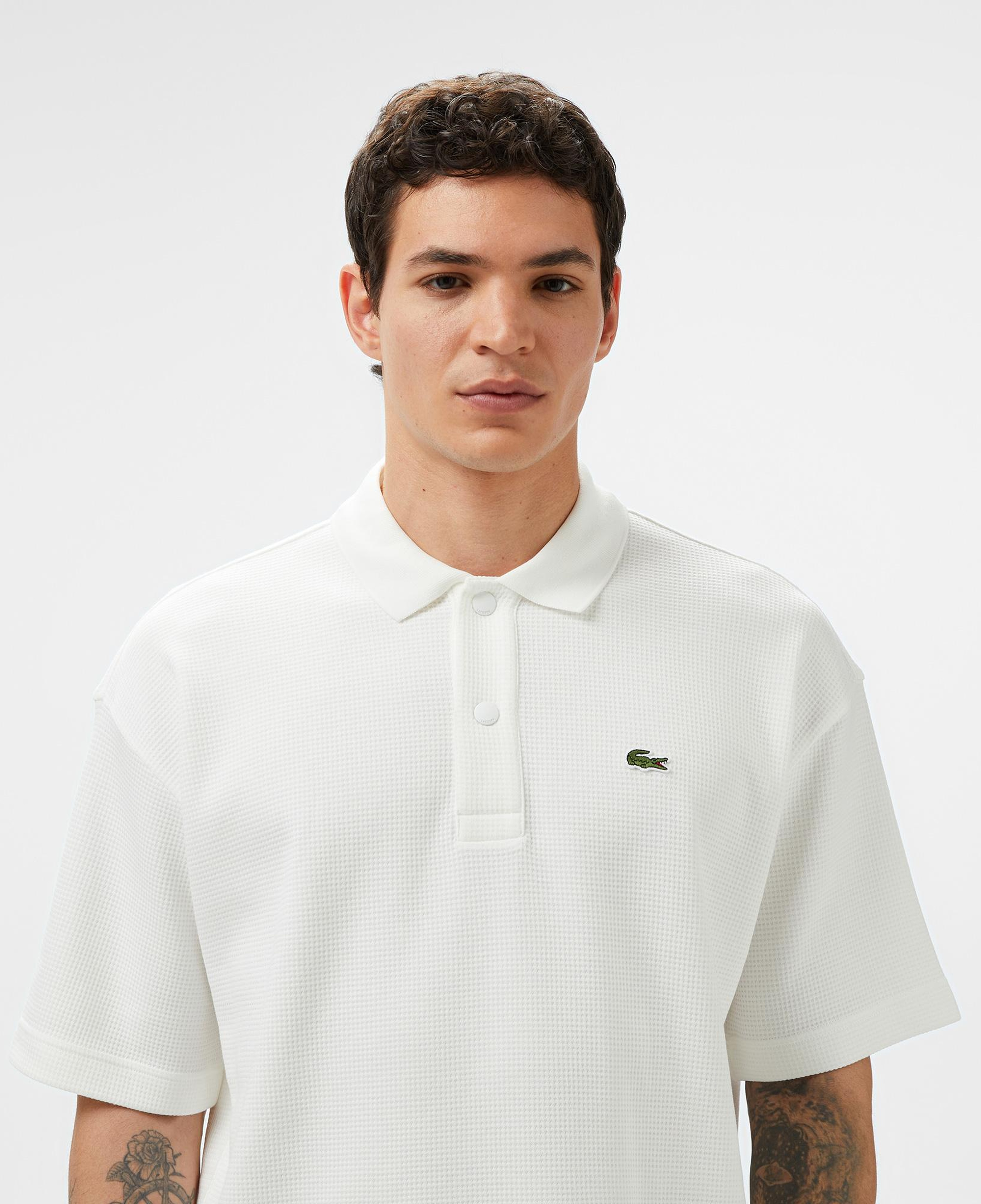 Lacoste Erkek Krem Polo