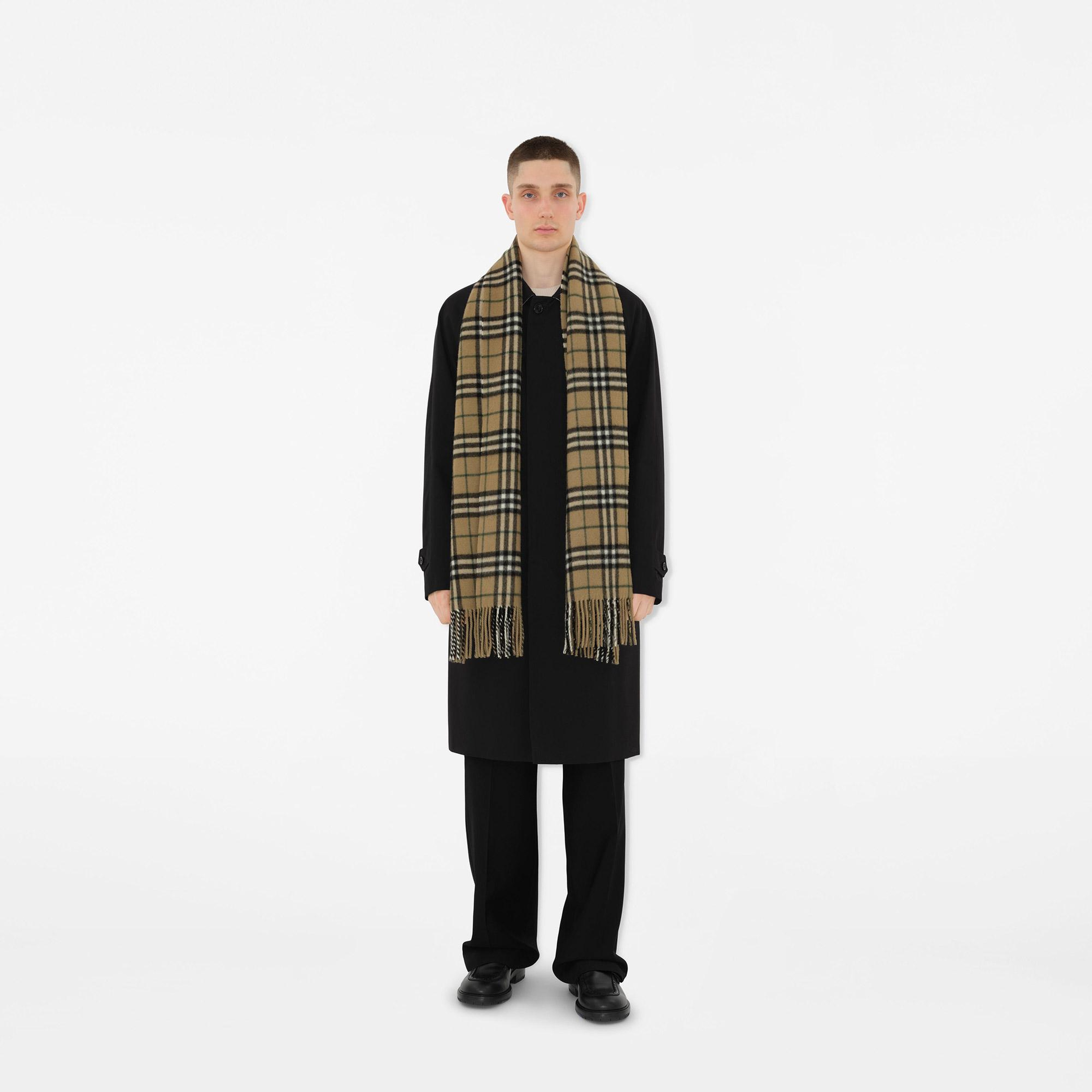 Burberry Check Kaşmir Kadın Kahverengi Atkı