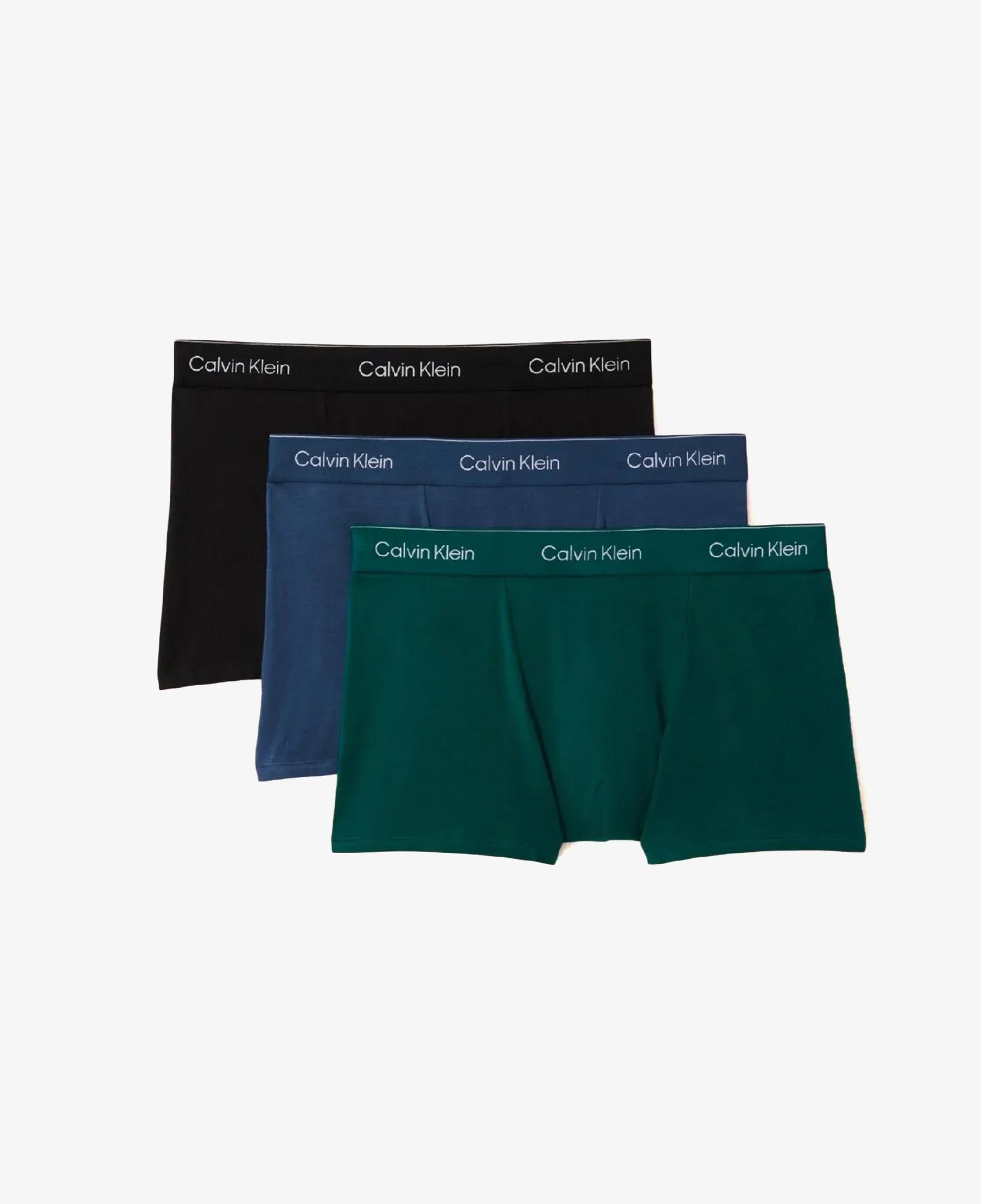 Calvin Klein Pamuklu Logo 3'lü Erkek Renkli Boxer