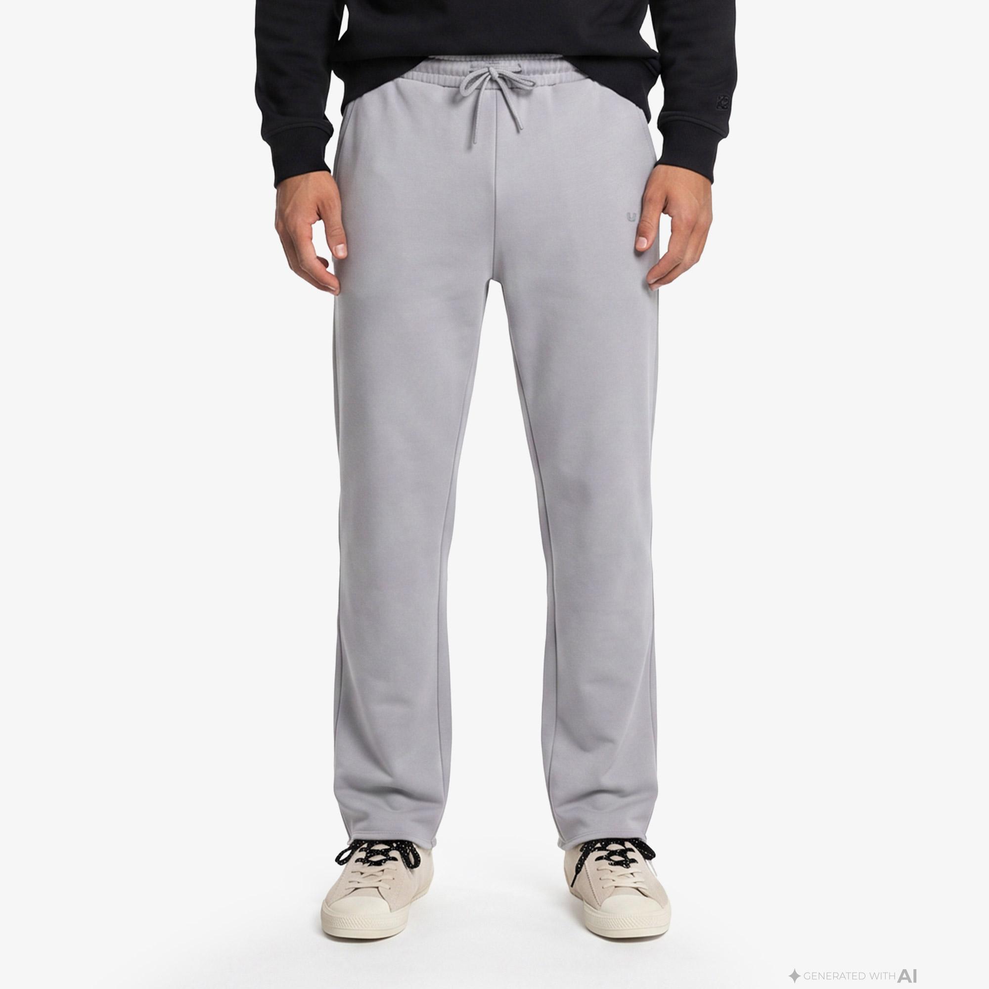 UNITED4 Regular Fit Erkek Gri Eşofman Altı
