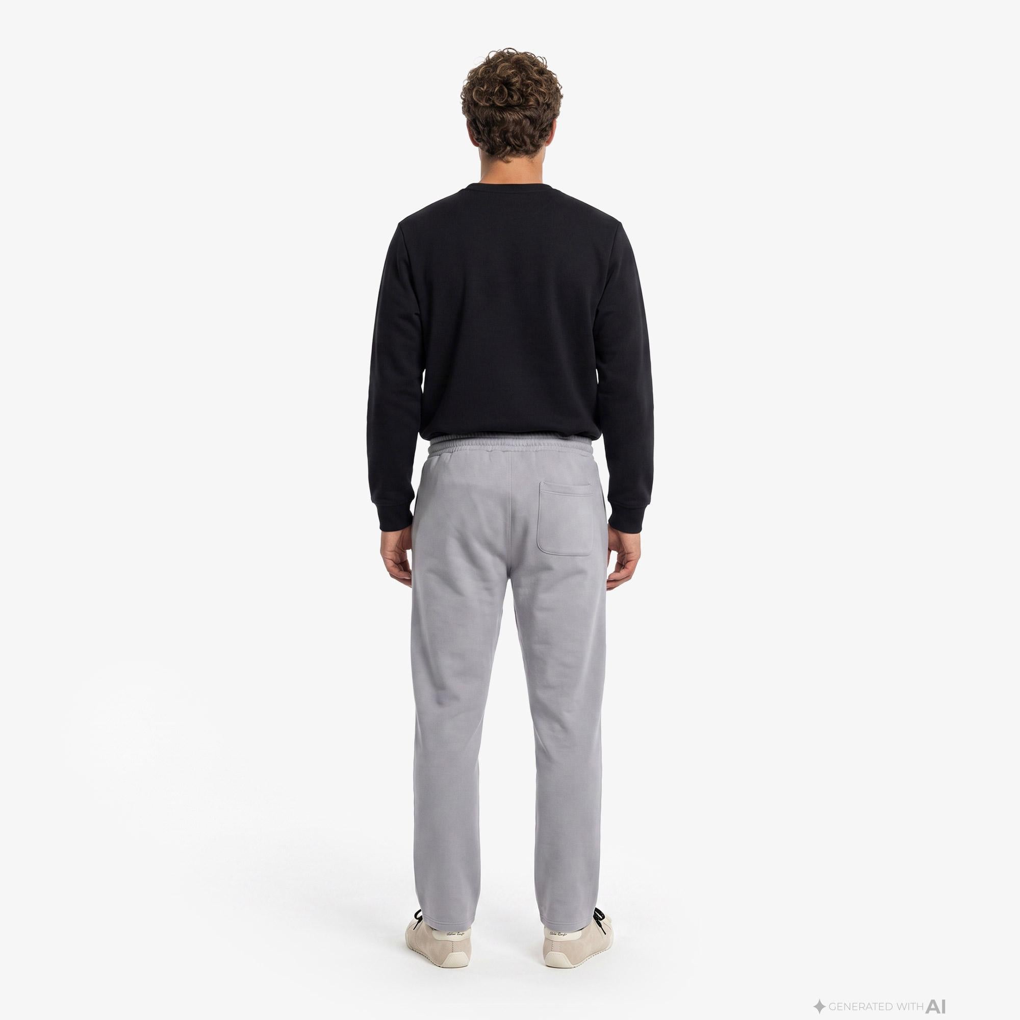 UNITED4 Regular Fit Erkek Gri Eşofman Altı