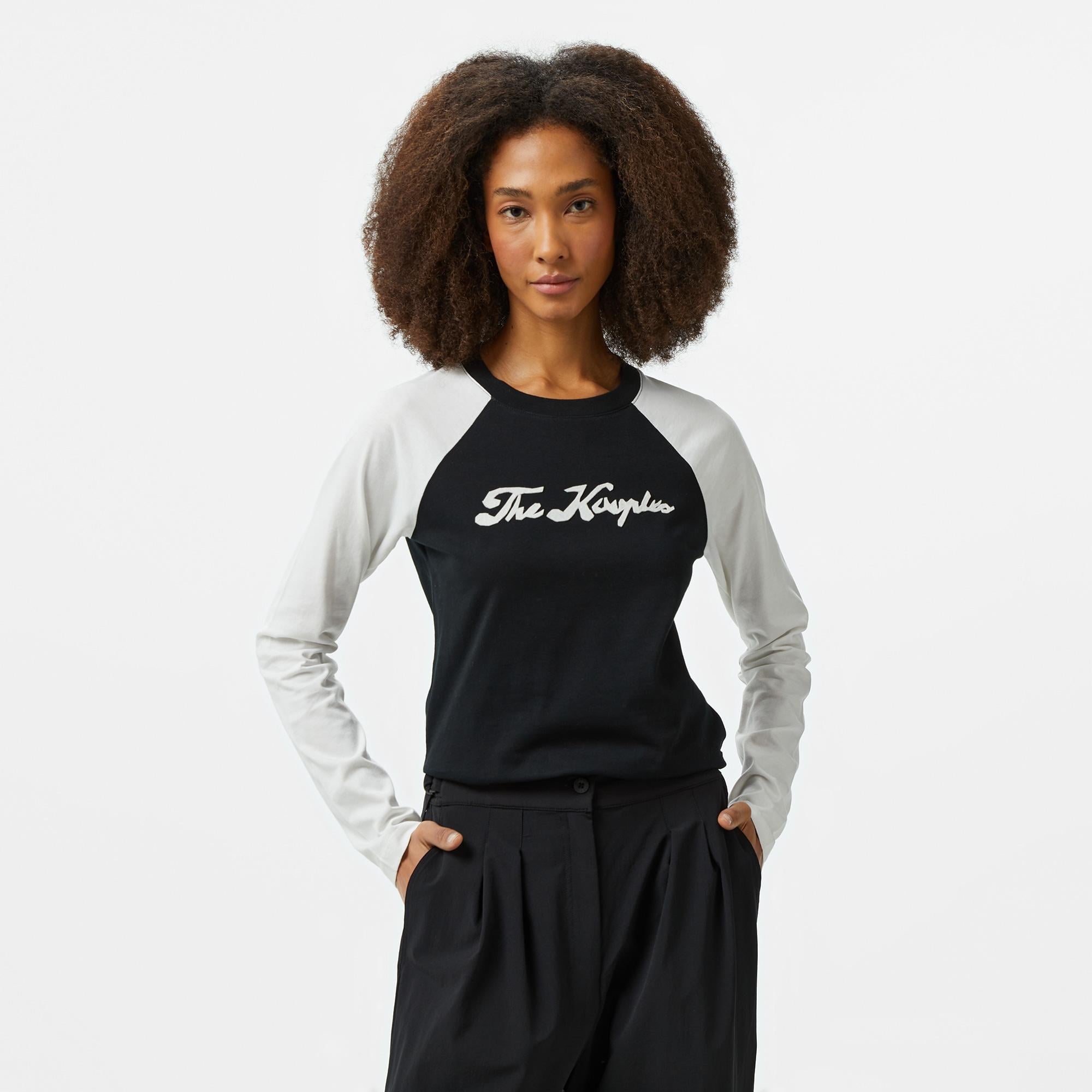The Kooples Classic Kadın Siyah T-Shirt