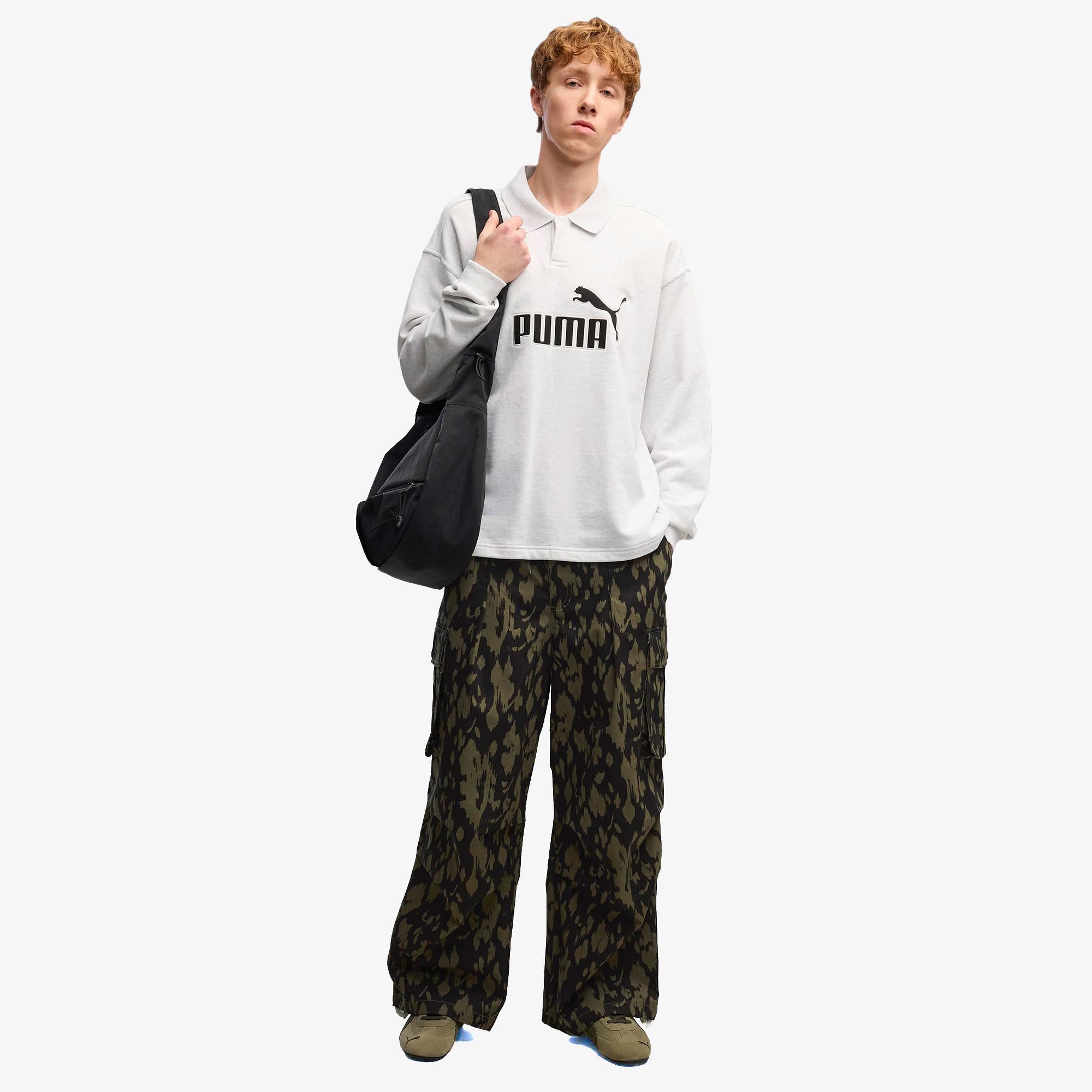 Puma Essential Elevated No 1 Relaxed Erkek Beyaz Polo