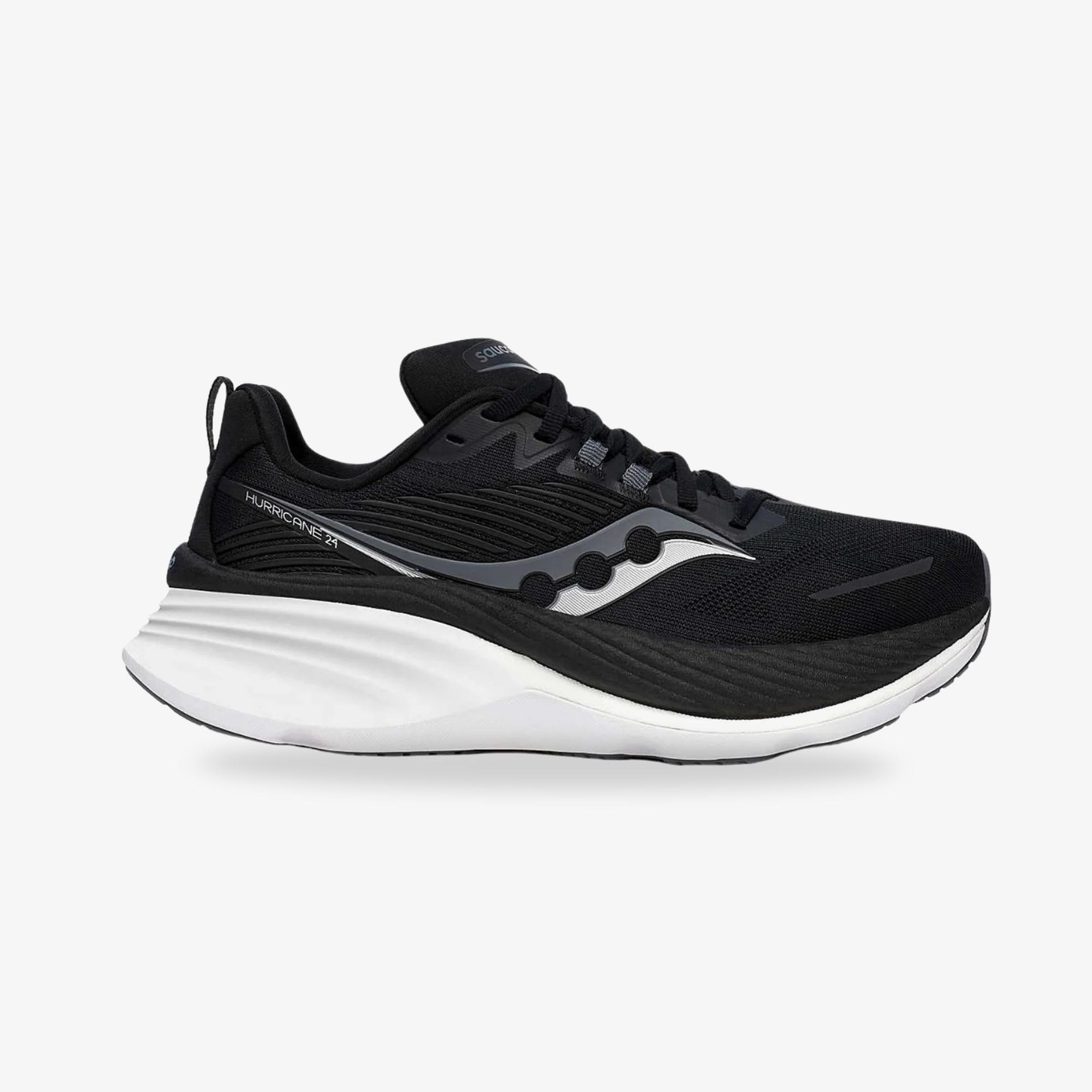Saucony Hurricane 24 Kadın Siyah Spor Ayakkabı