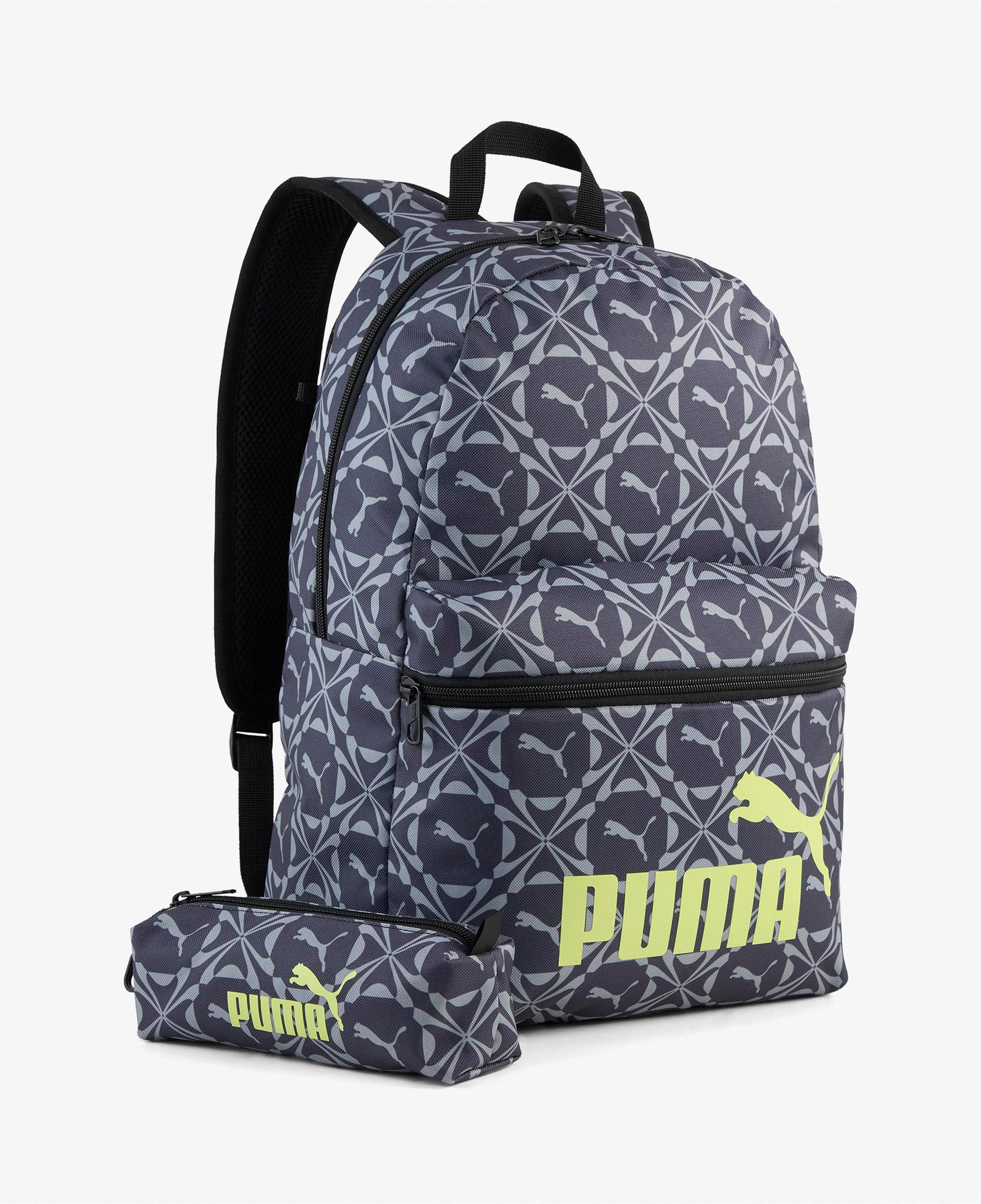 Puma Phase Aop Unisex Gri Sırt Çantası