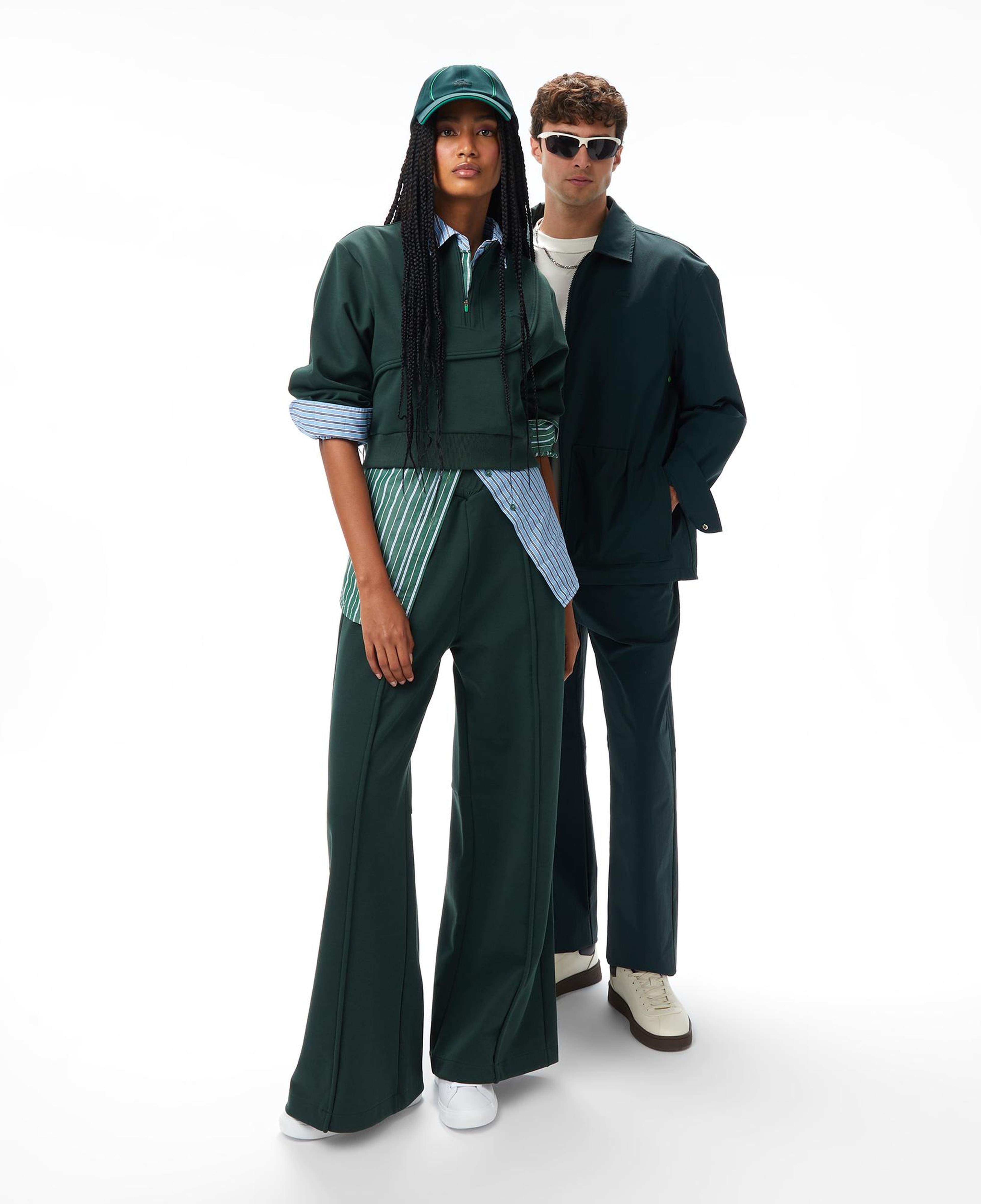Lacoste x House of SuperStep Regular Fit Erkek Yeşil Ceket
