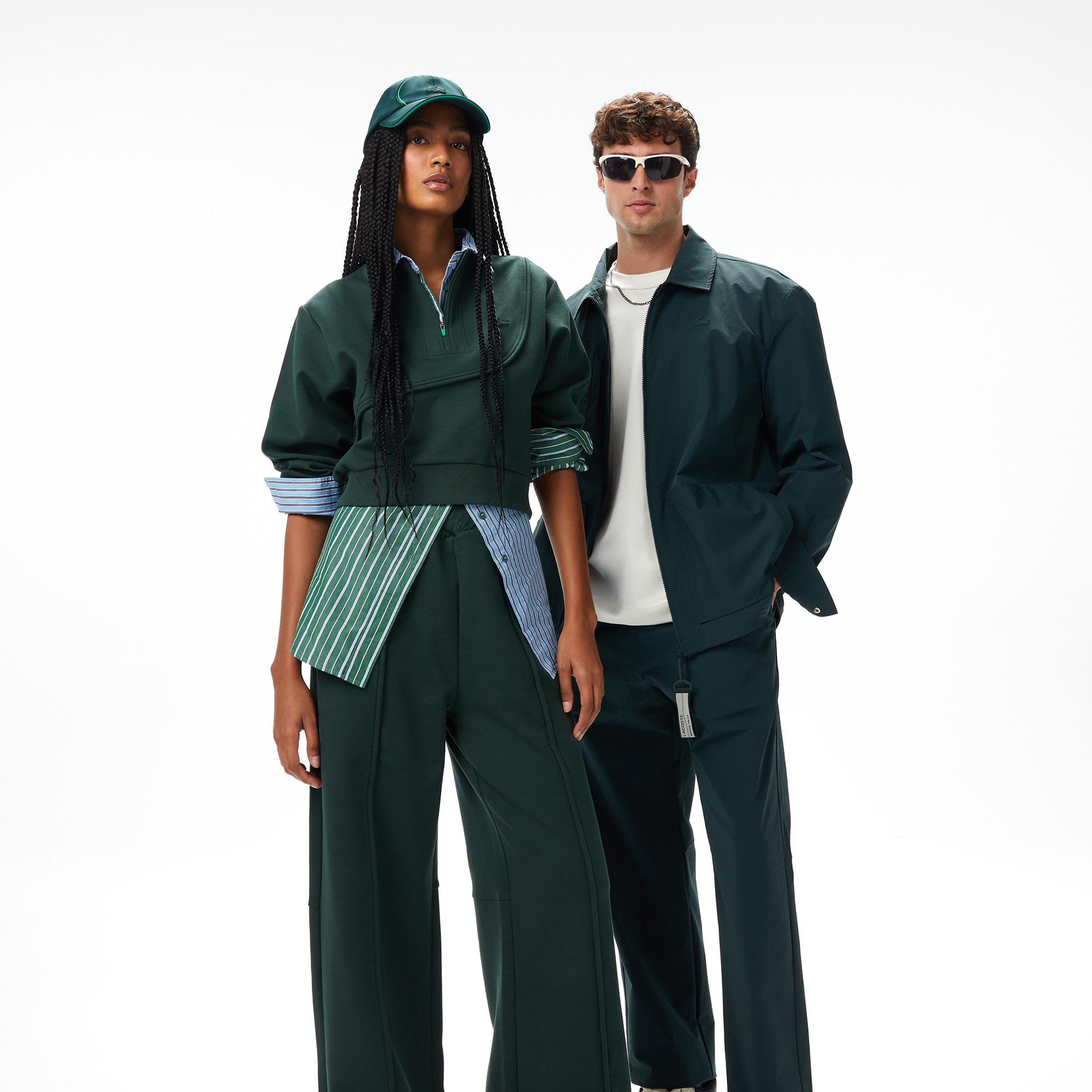Lacoste x House of SuperStep Regular Fit Erkek Yeşil Ceket