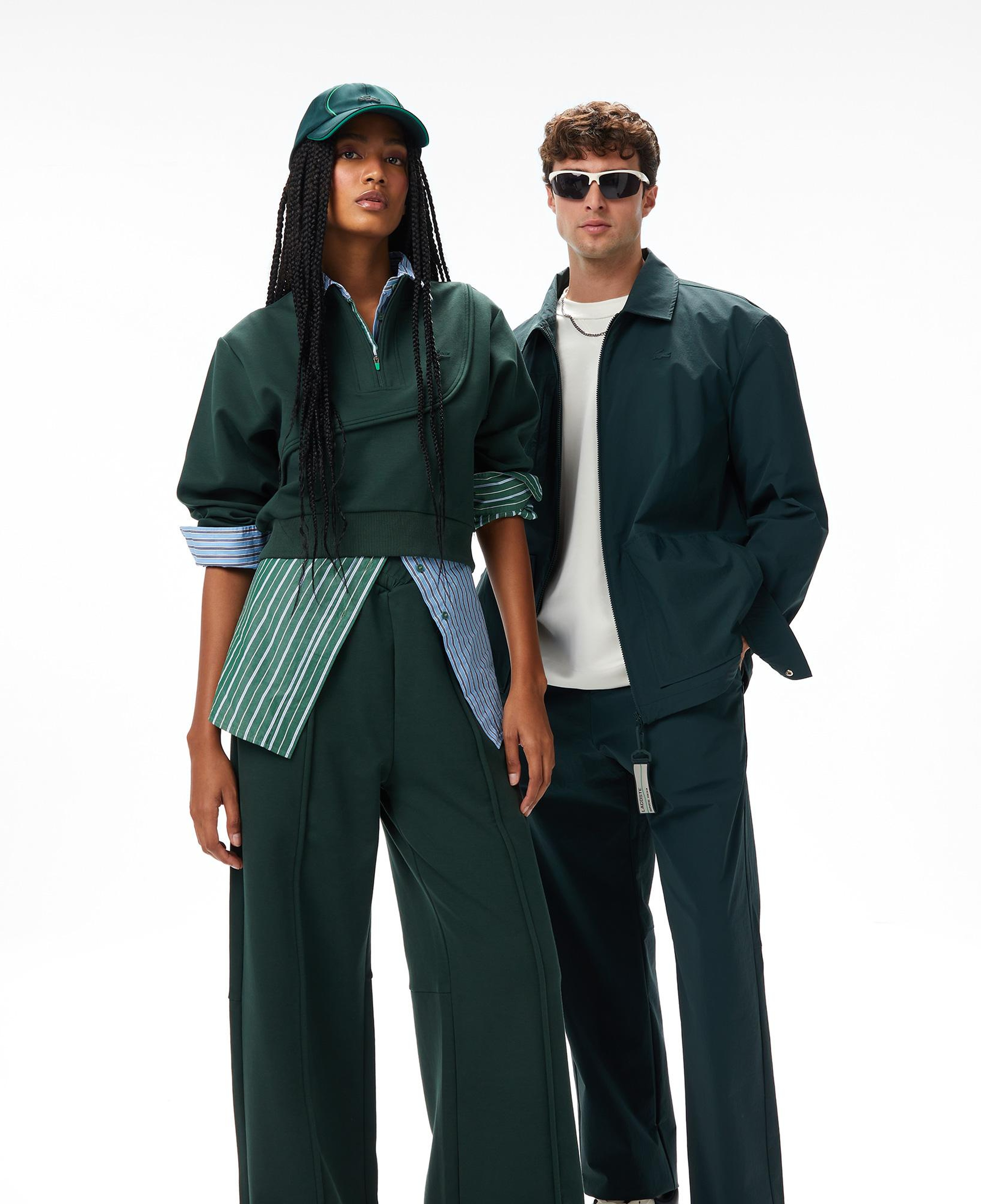 Lacoste x House of SuperStep Regular Fit Erkek Yeşil Ceket