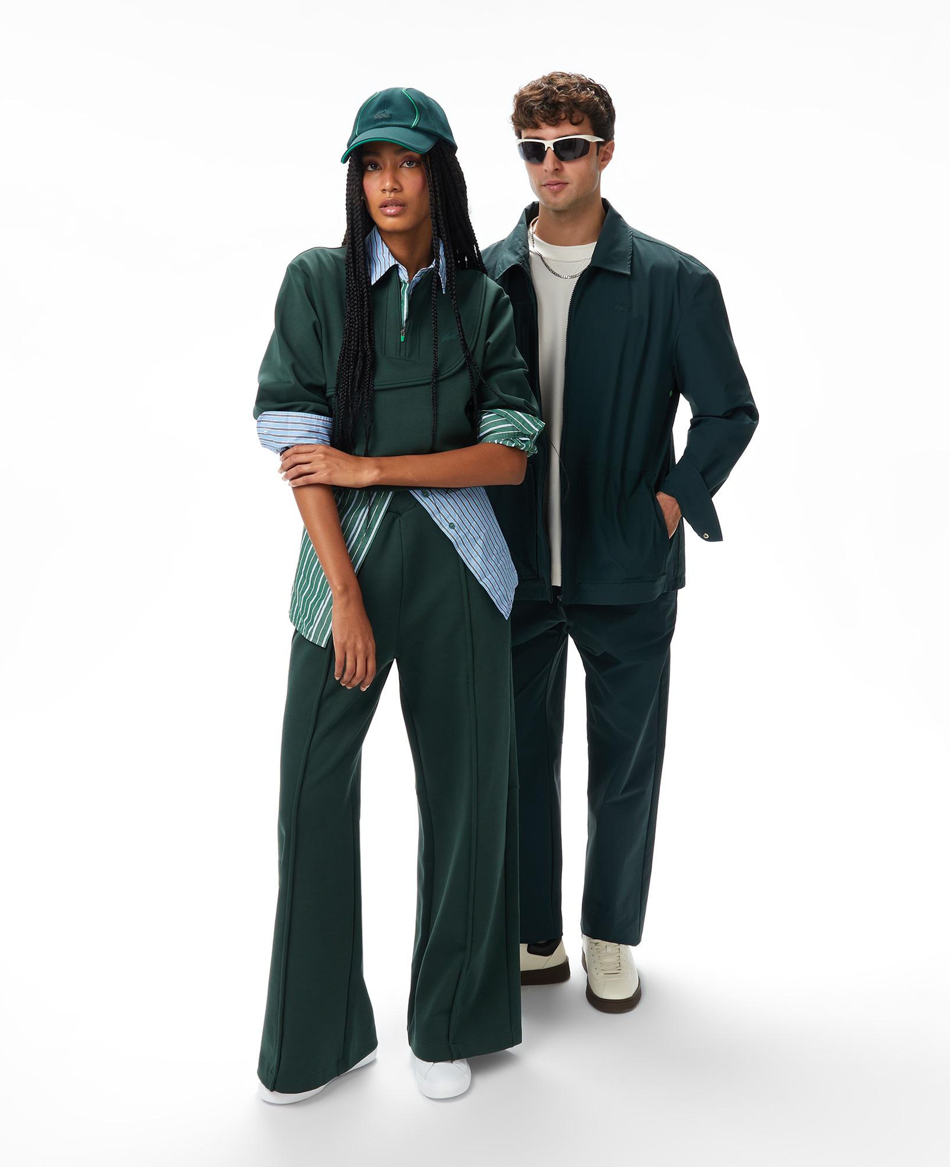 Lacoste x House of SuperStep Regular Fit Erkek Yeşil Ceket