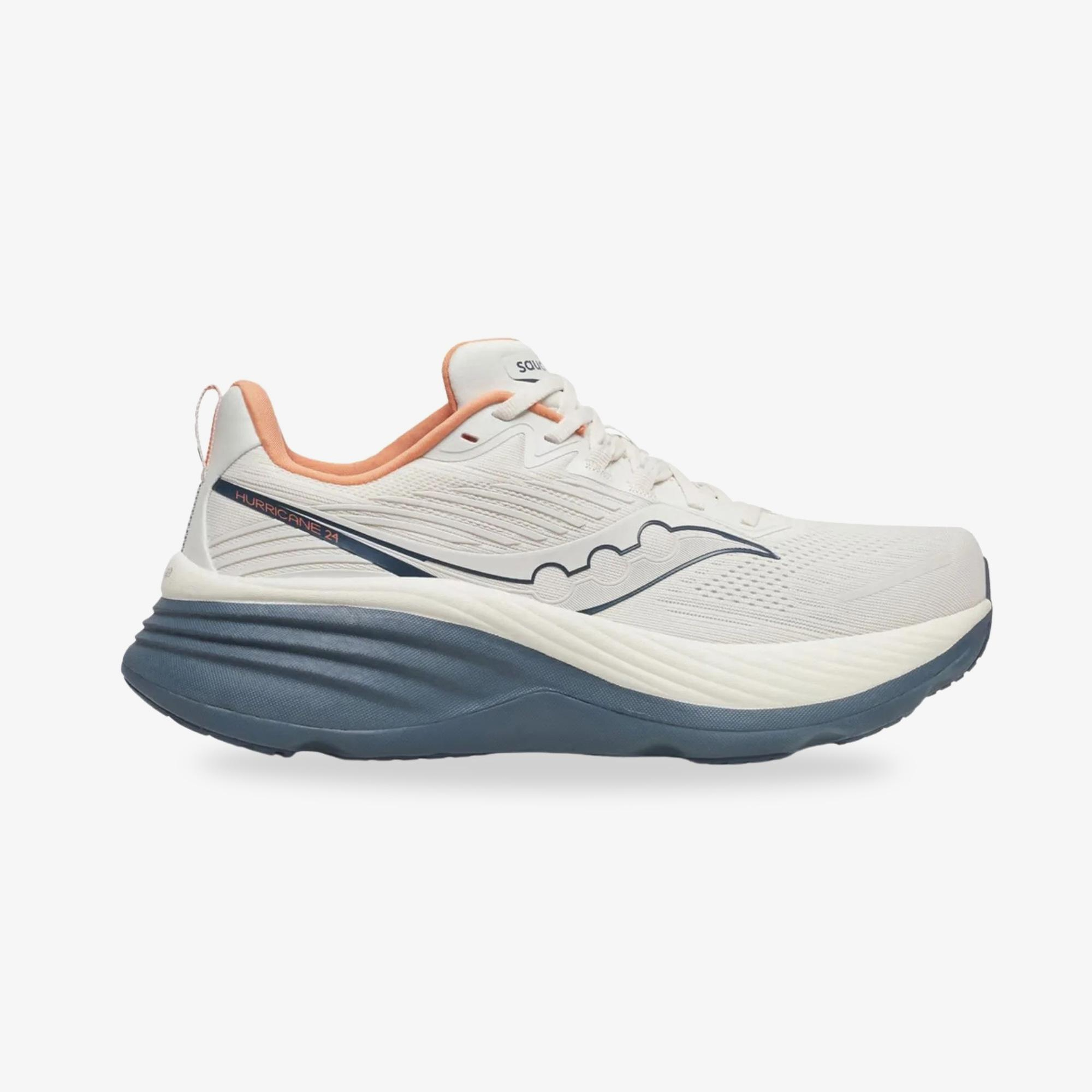 Saucony Hurricane 24 Kadın Krem Spor Ayakkabı
