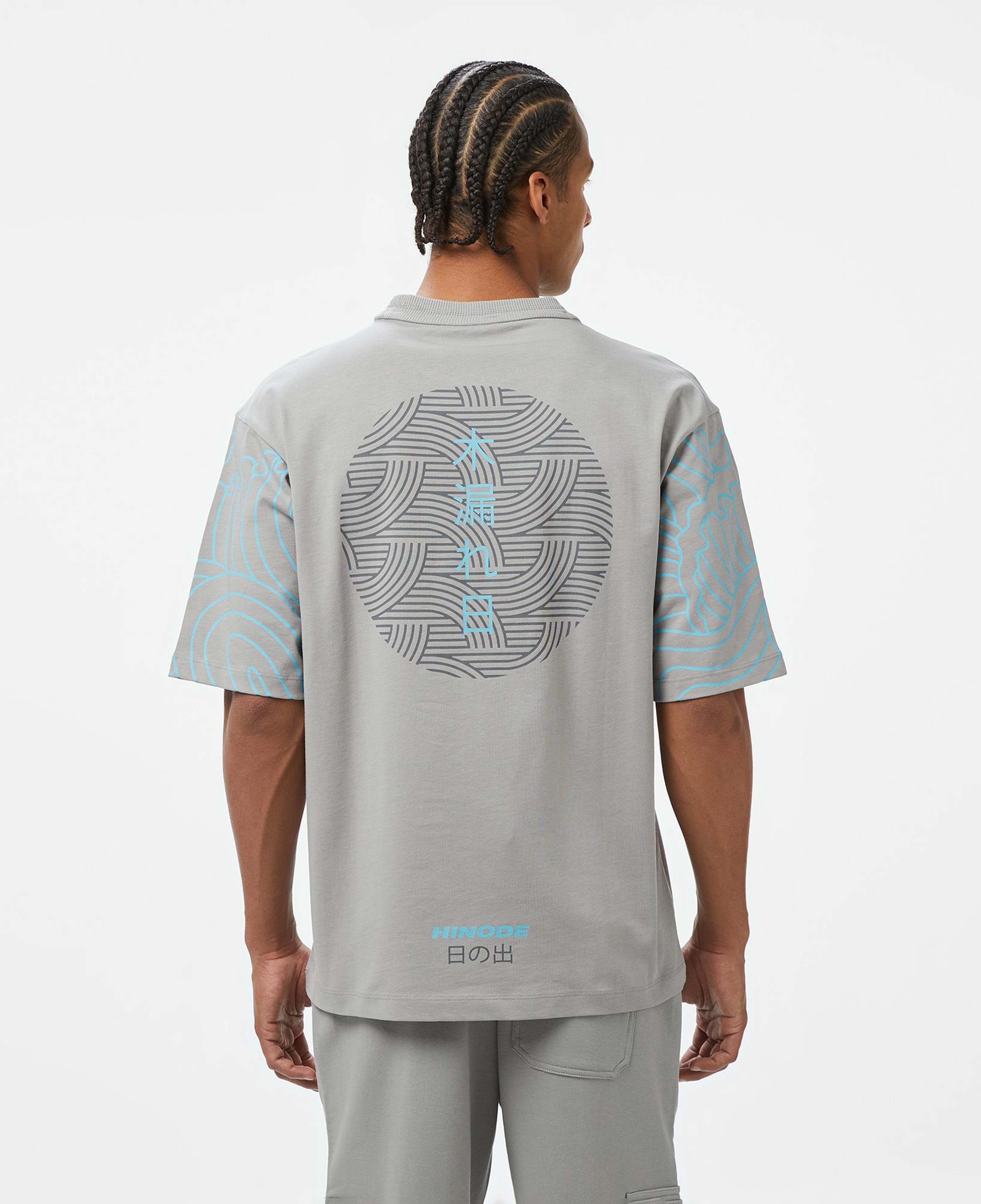 UNITED4 Comfort Erkek Gri T-Shirt