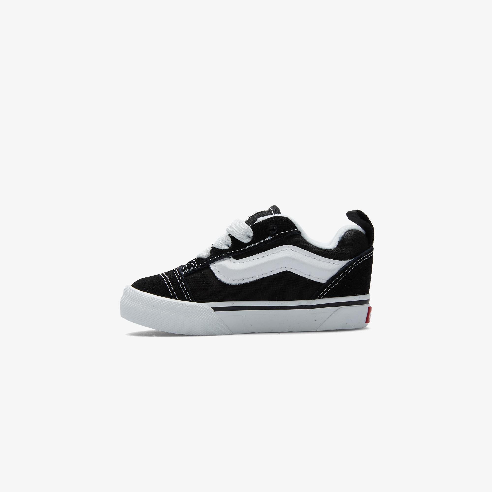 Vans Knu Skool Elastik Bağcıklı Bebek Siyah Spor Ayakkabı