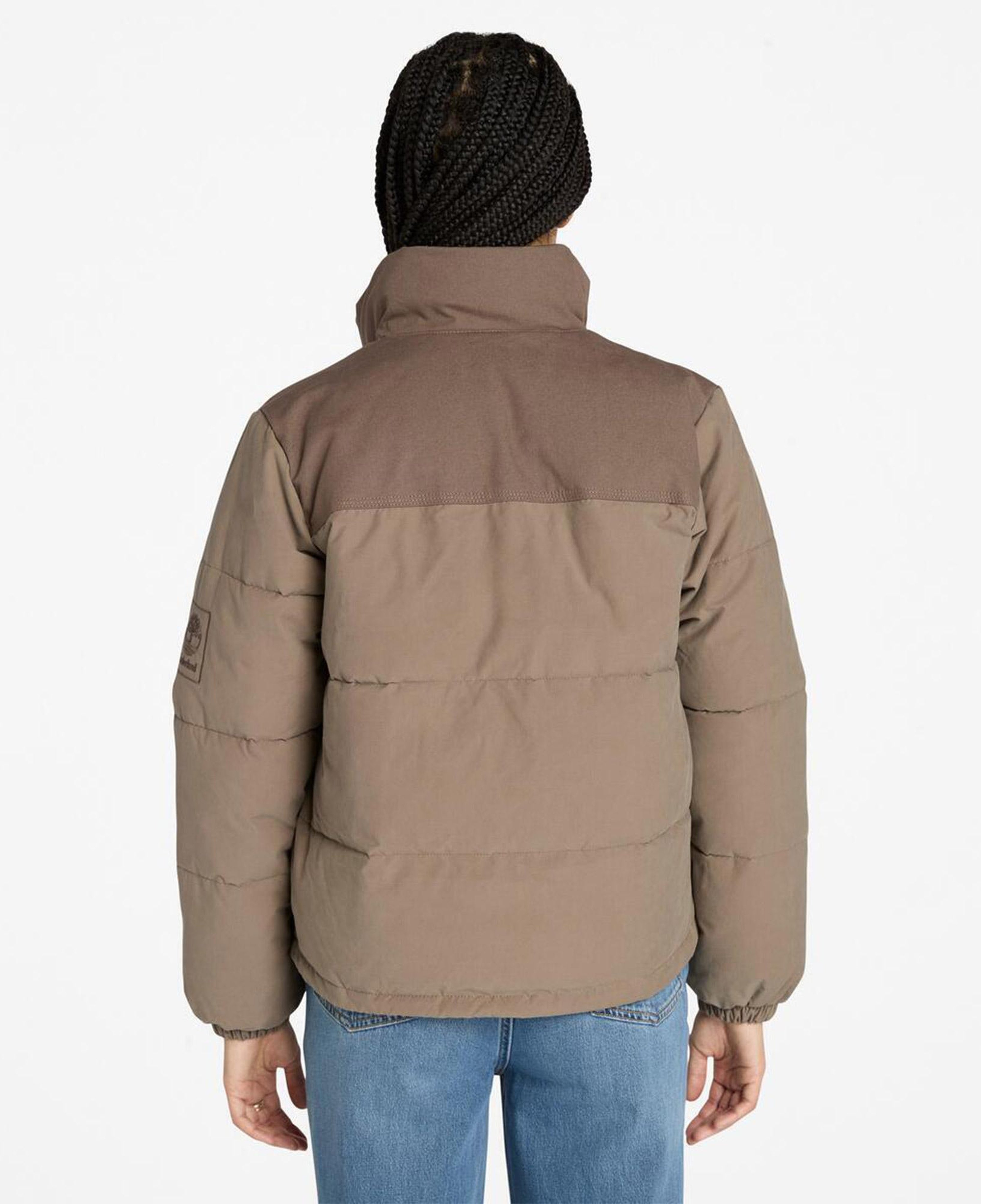 Timberland Welch Mountain Synthetic Insulated Puffer Kadın Kahverengi Ceket