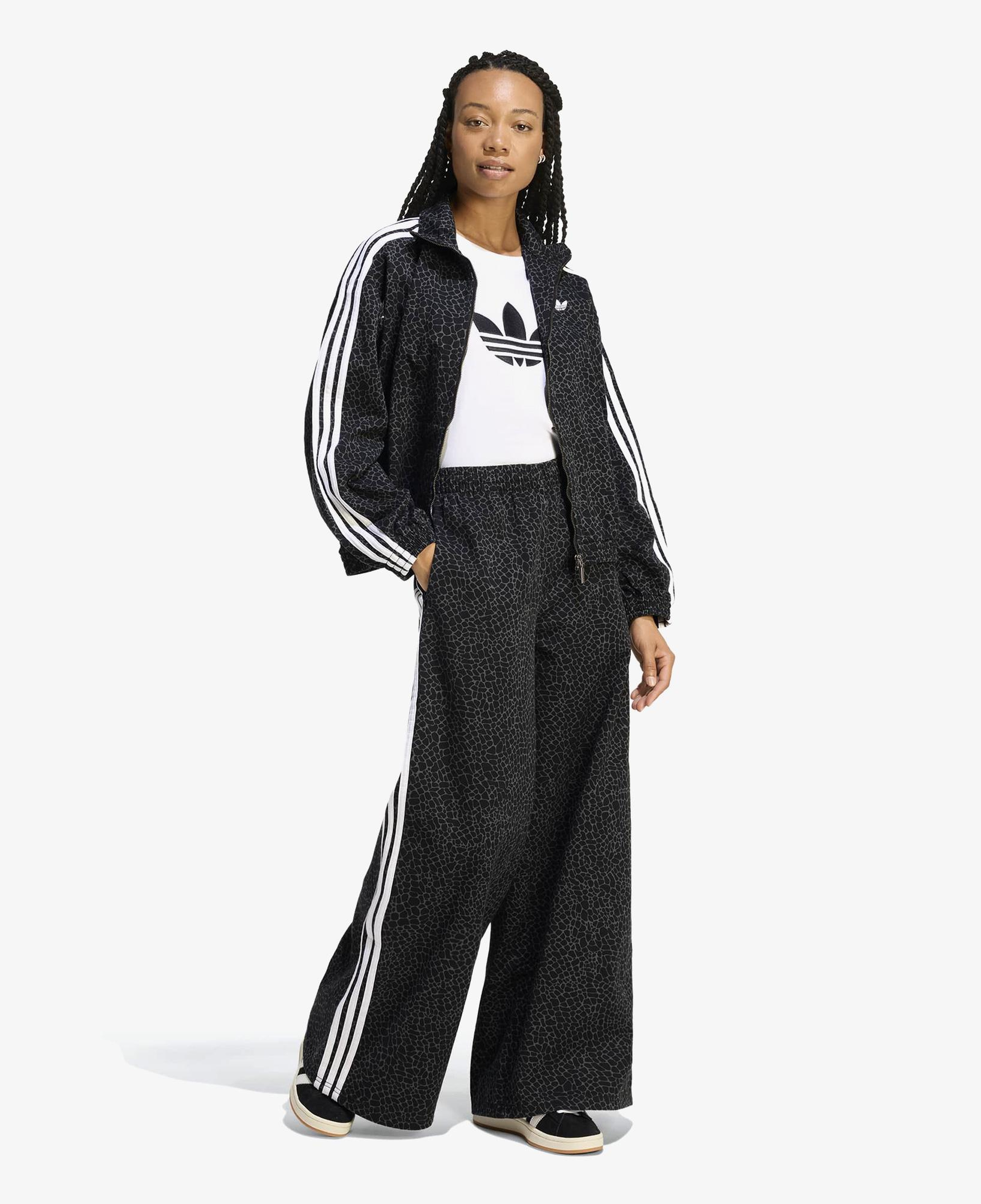 adidas Firebird Denim Kadın Siyah Eşofman Altı