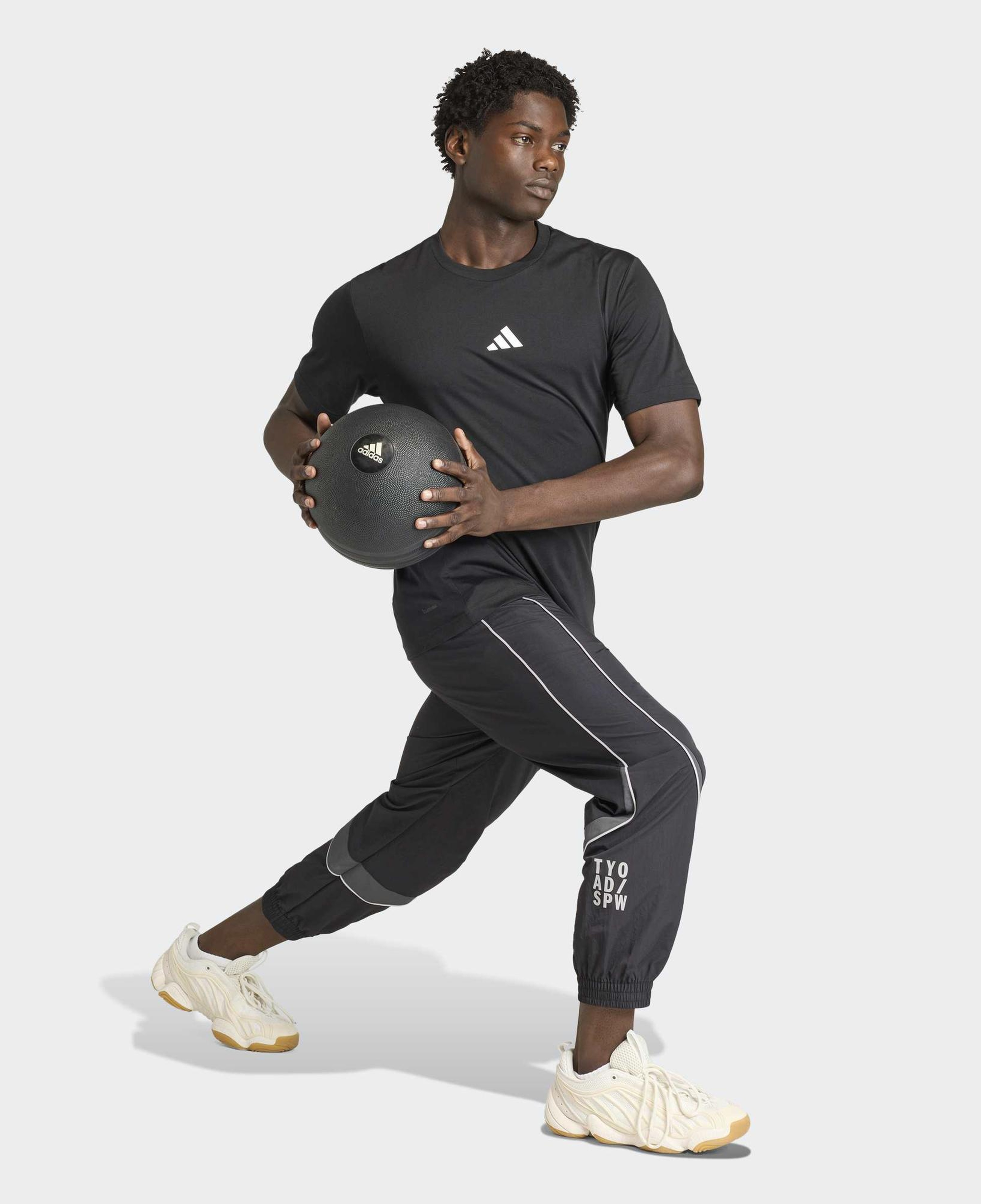 adidas Tr id G T Erkek Siyah Antrenman T-Shirt