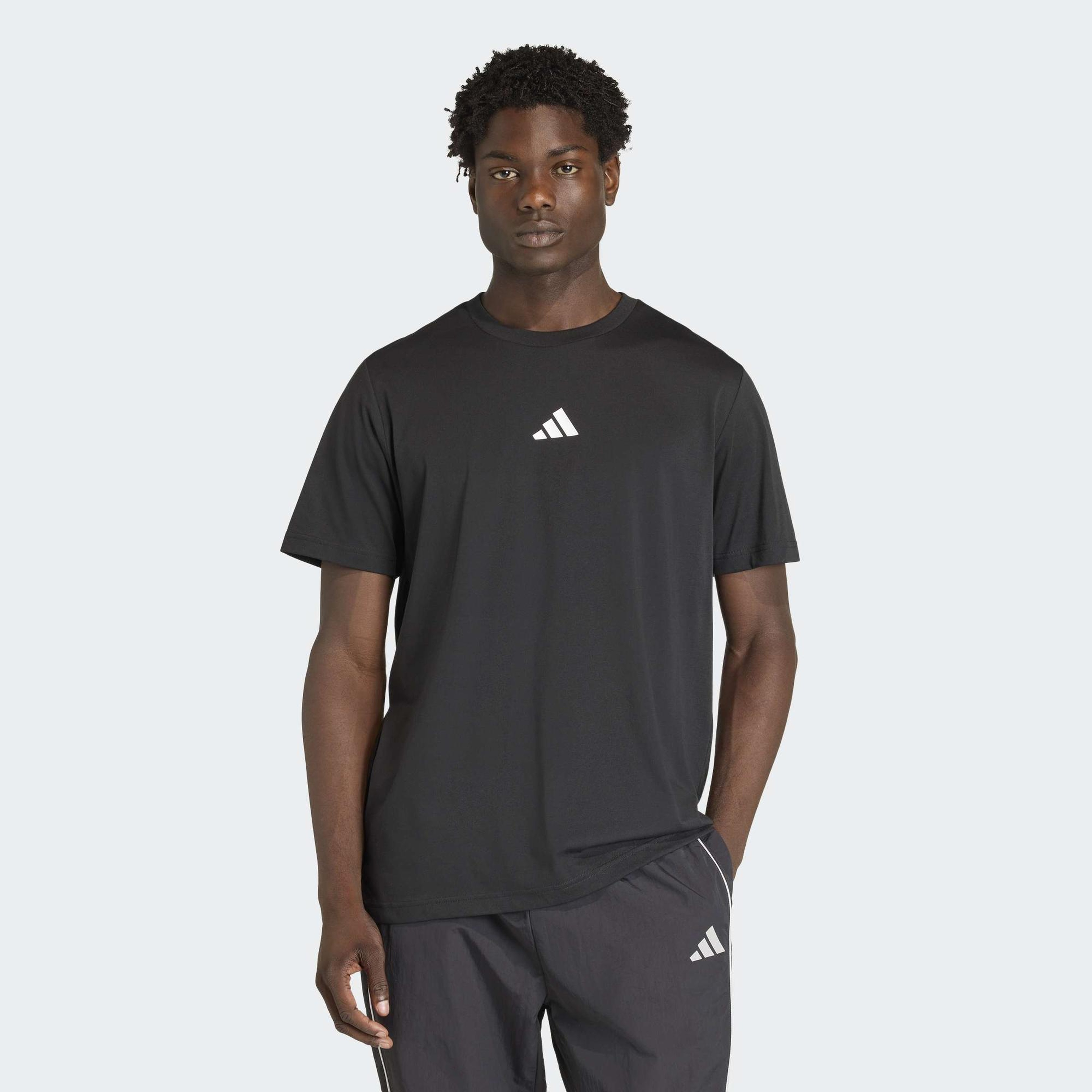 adidas Tr id G T Erkek Siyah Antrenman T-Shirt