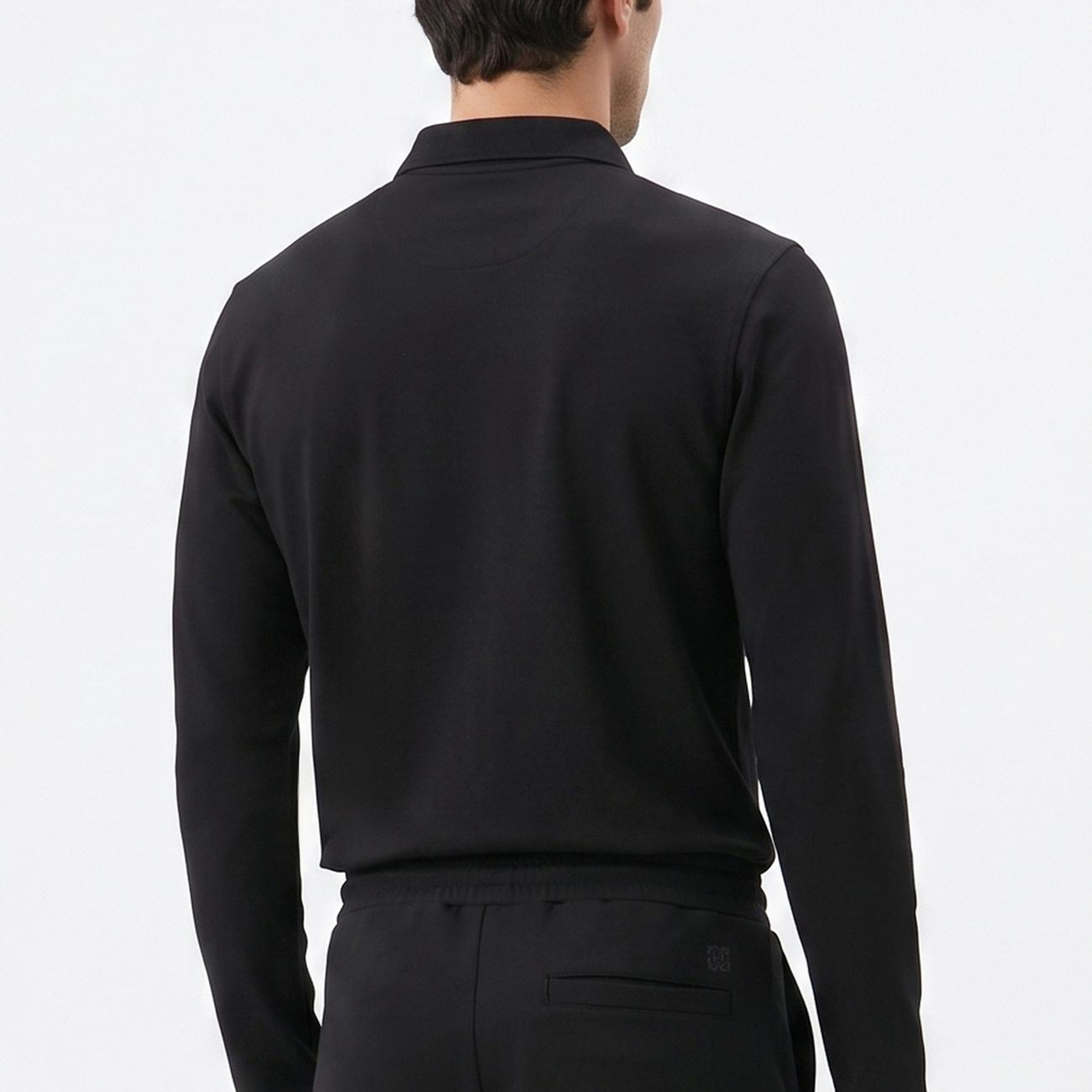 Network Erkek Siyah Sweatshırt