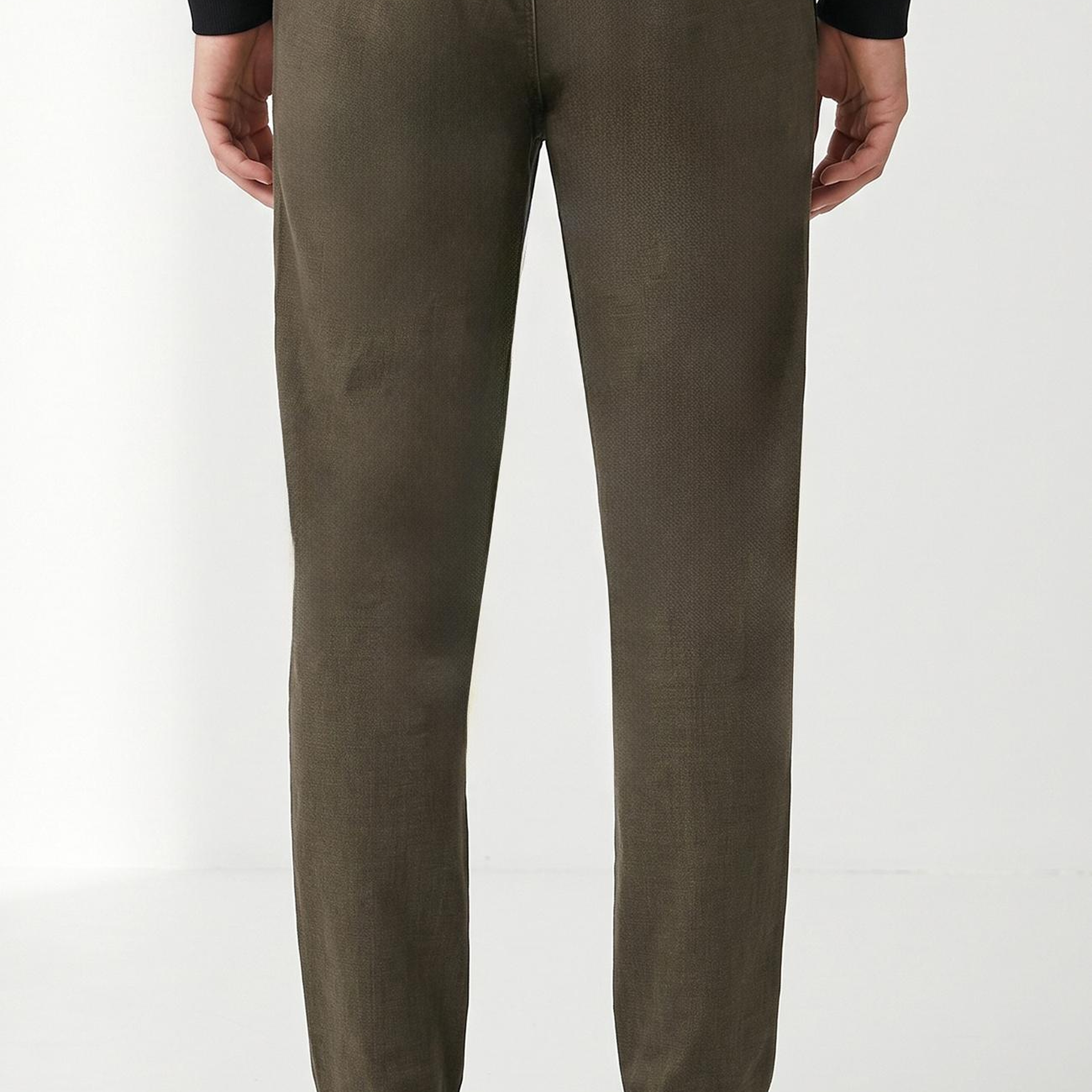 Network Erkek Haki Casual Pantolon