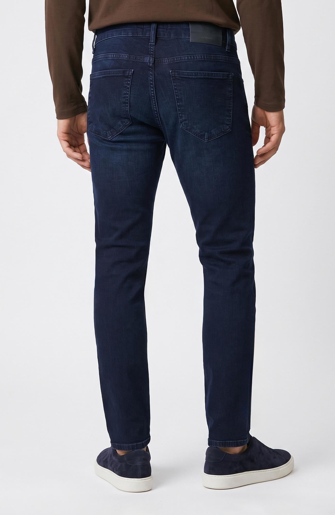 Network Erkek Koyu Lacivert Denim Pantolon