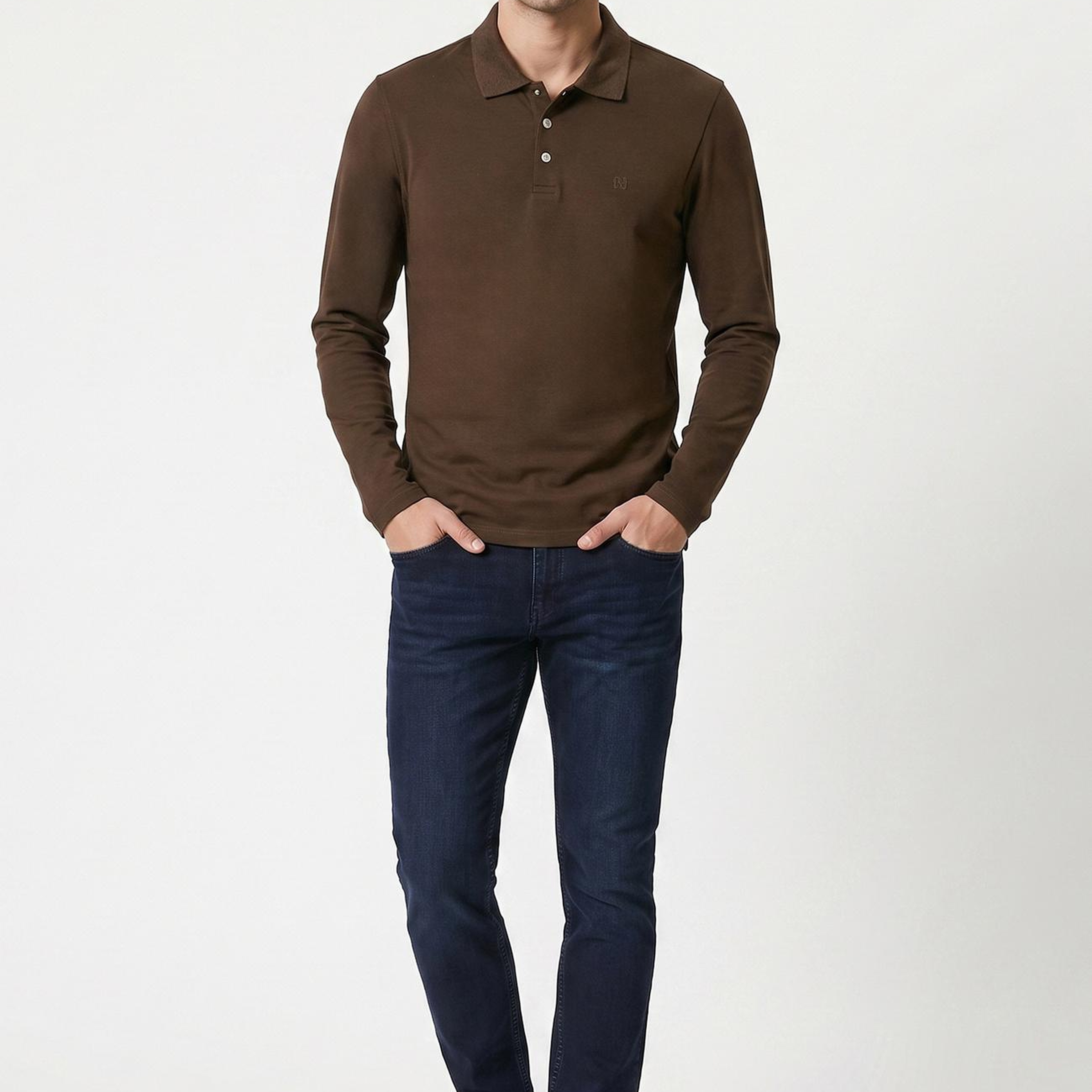 Network Erkek Koyu Lacivert Denim Pantolon