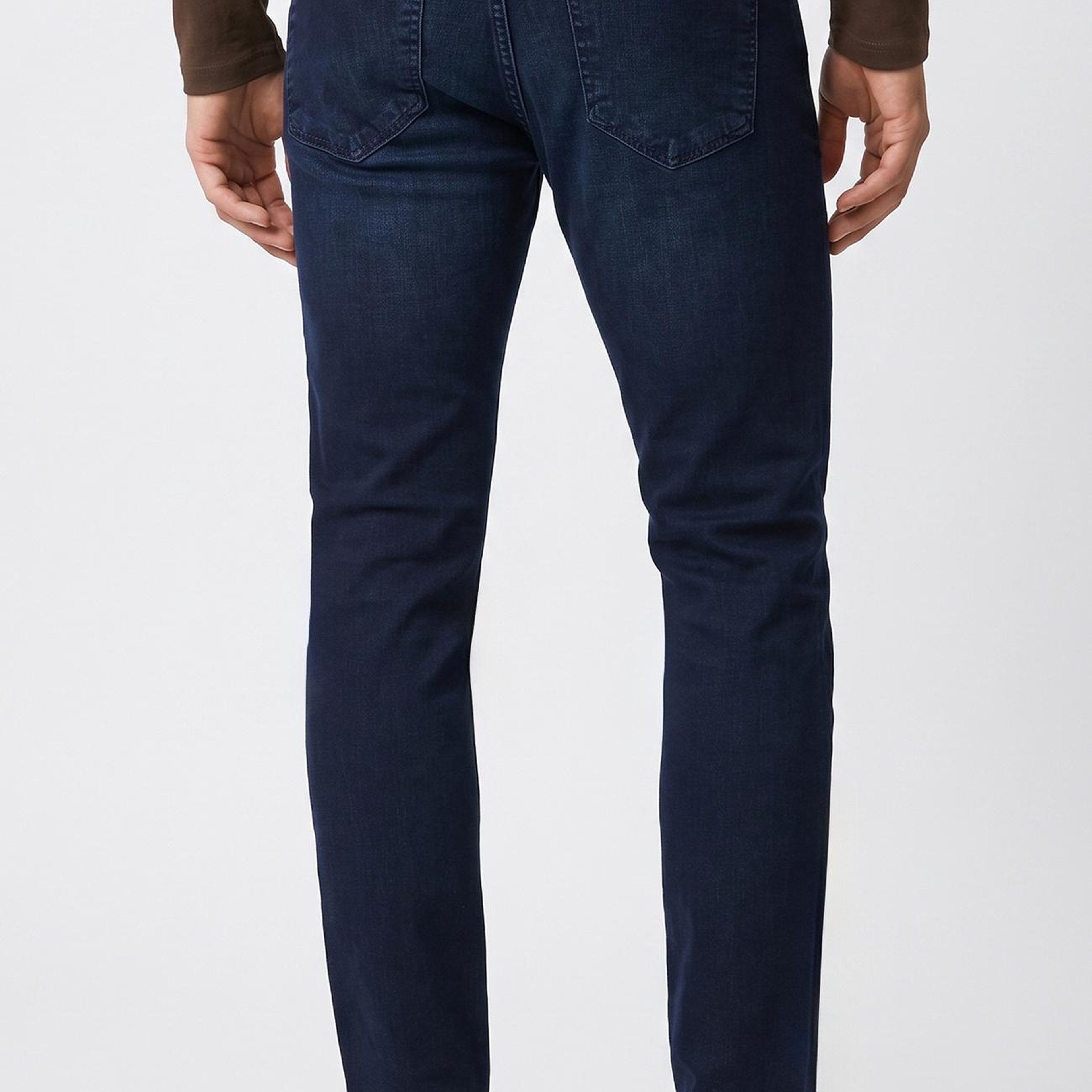 Network Erkek Koyu Lacivert Denim Pantolon