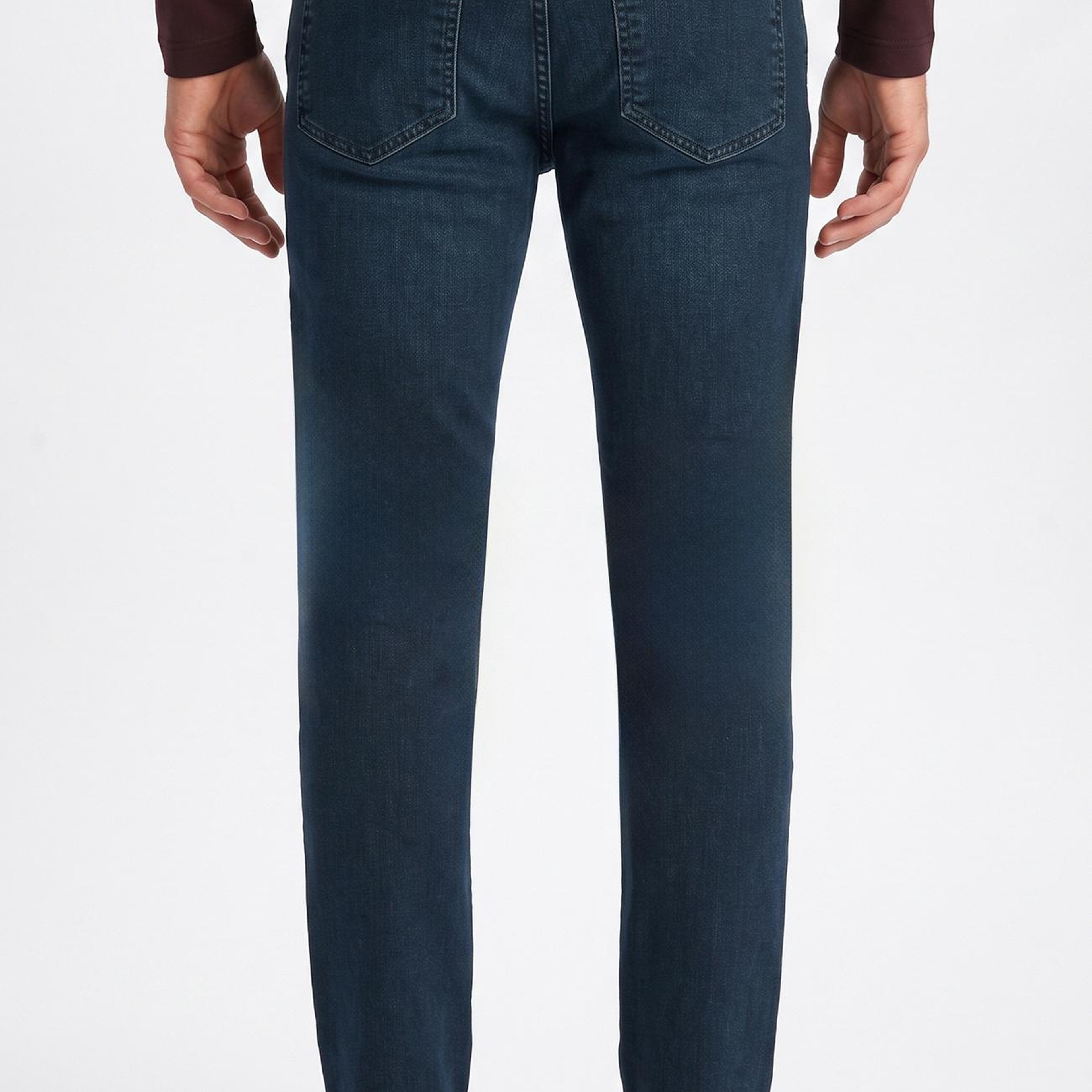 Network Erkek Haki Denim Pantolon
