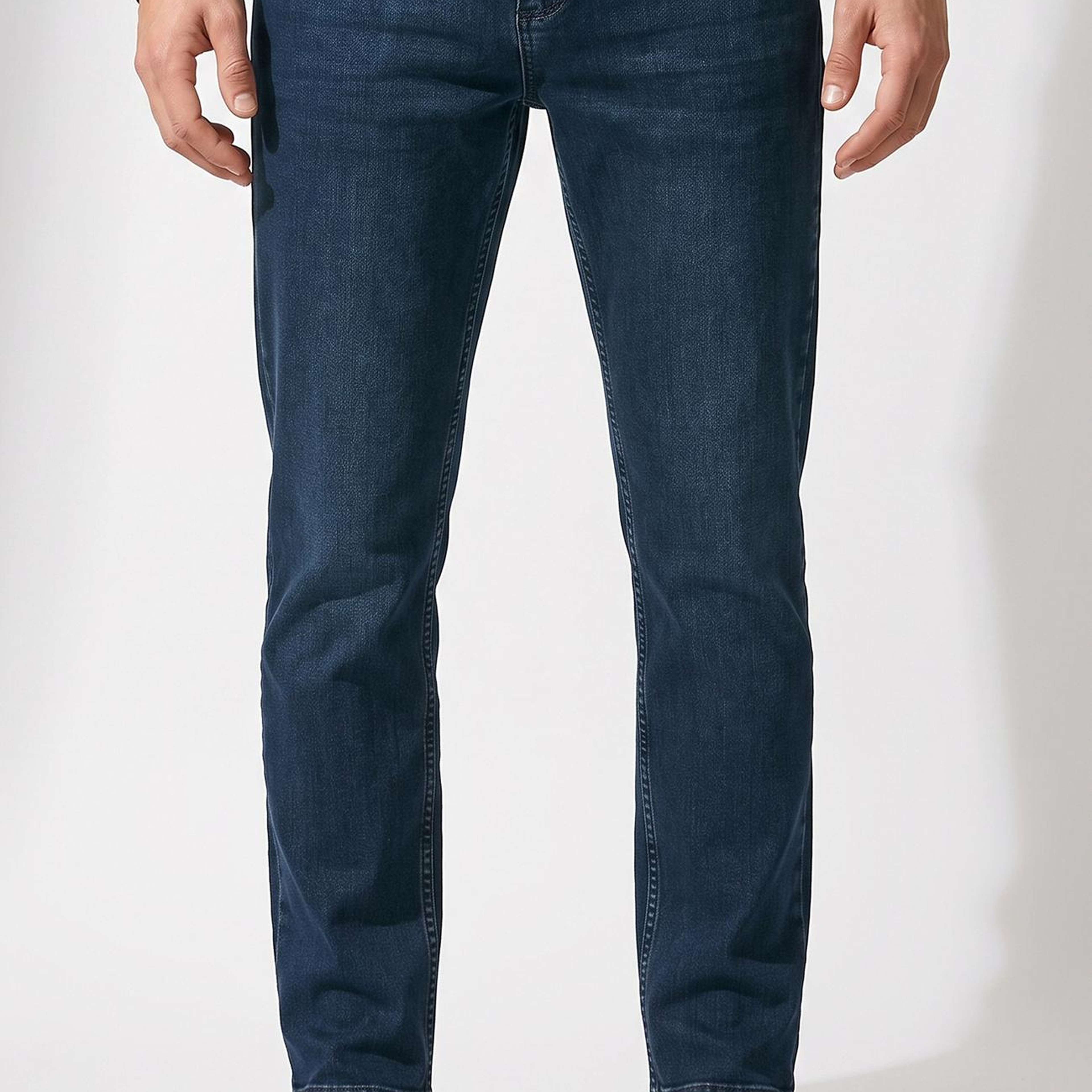 Network Erkek Haki Denim Pantolon