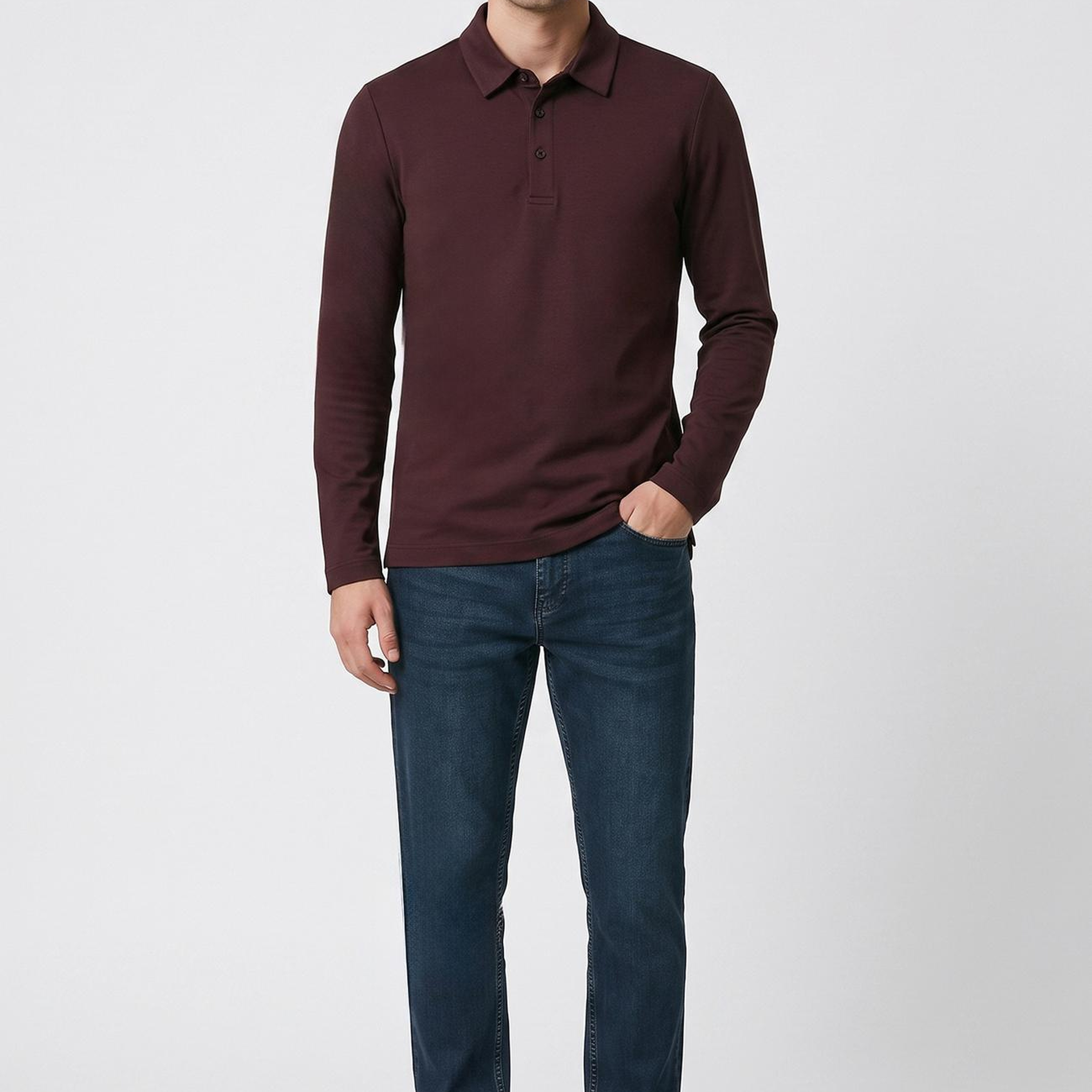 Network Erkek Haki Denim Pantolon