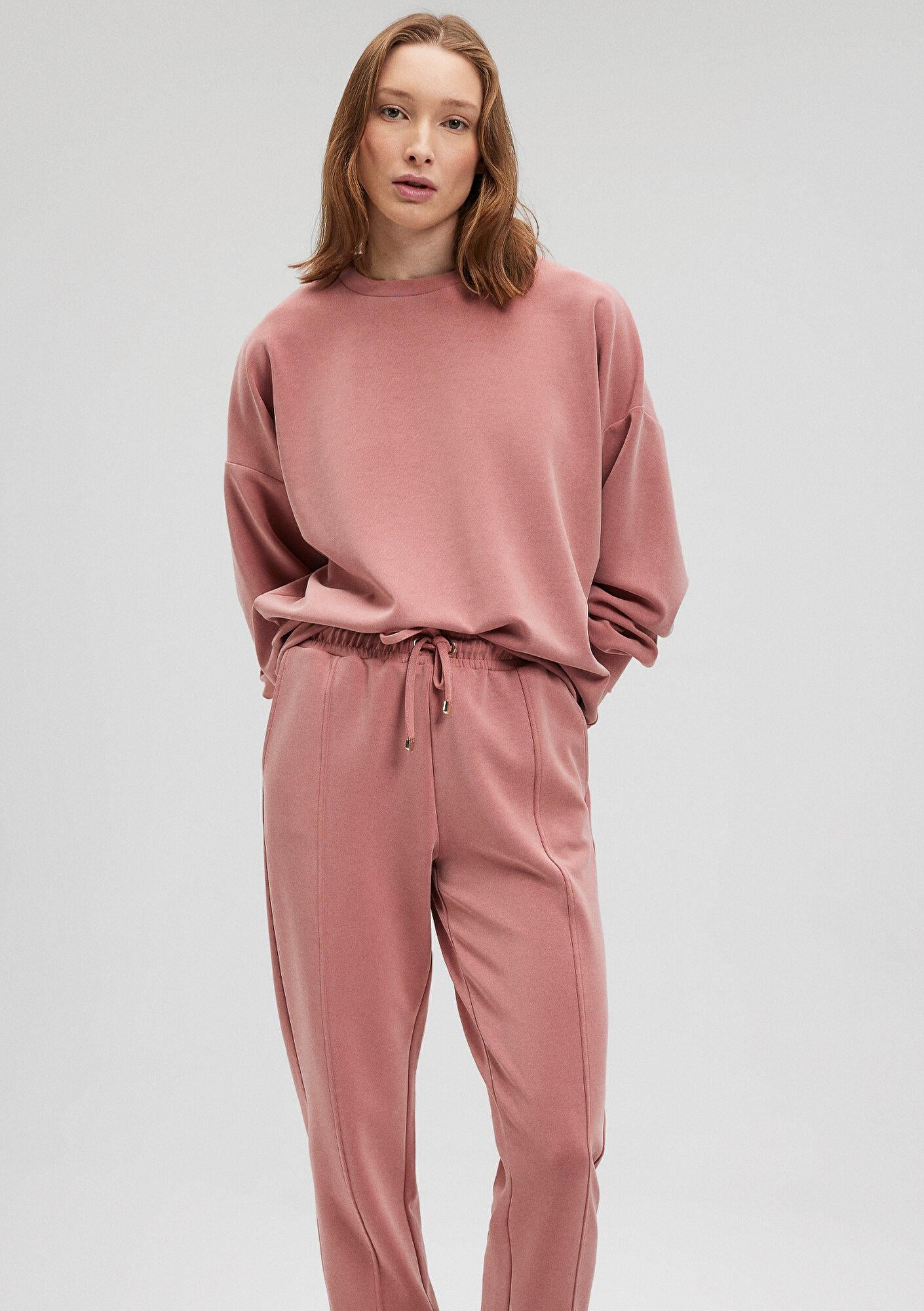 Mavi Soft-Premium (TENCEL™) Modal Karışımlı Pembe Sweatshirt 168837-71072