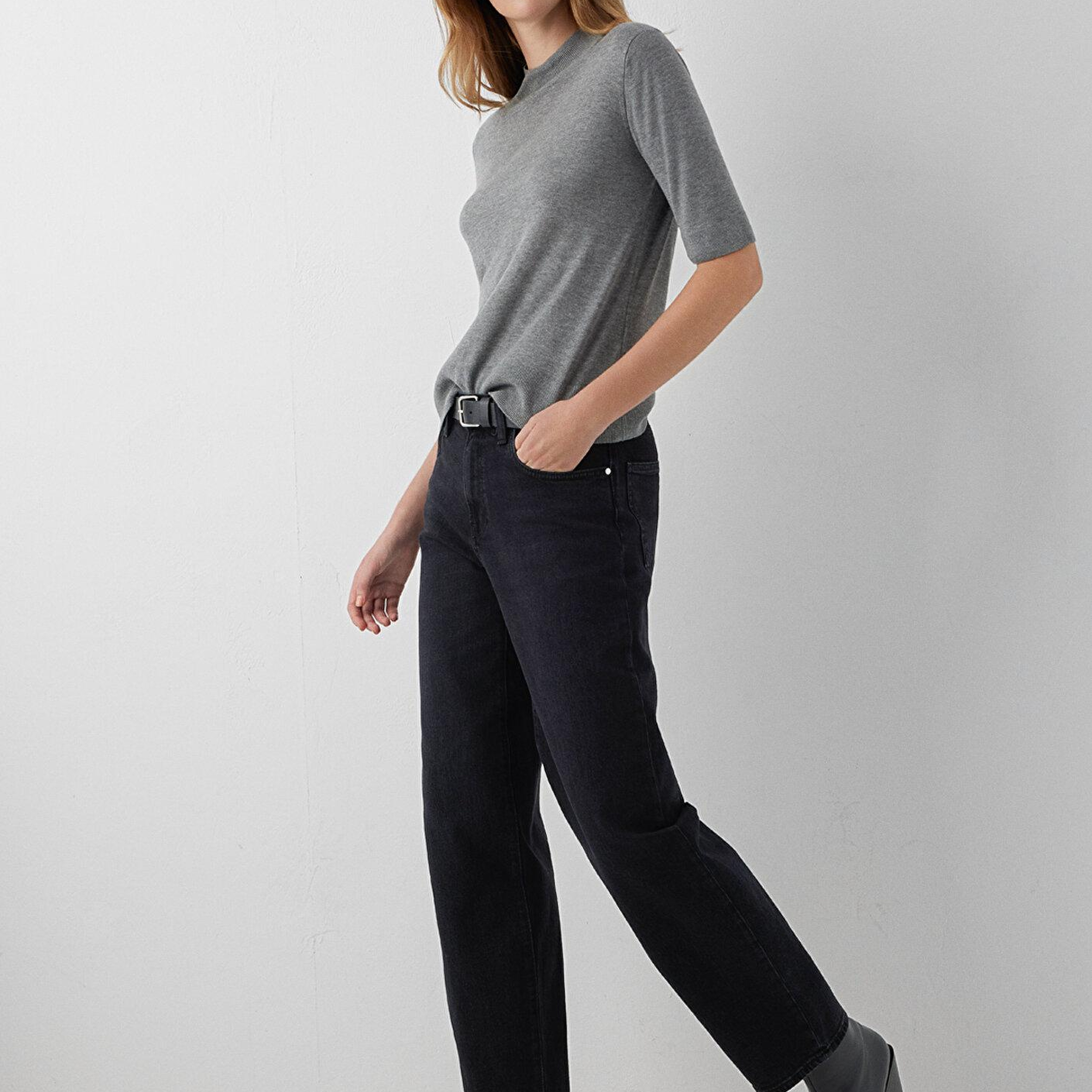 Mavi Leila Premium Blue Koyu Gri Jean Pantolon 1010600-A6198