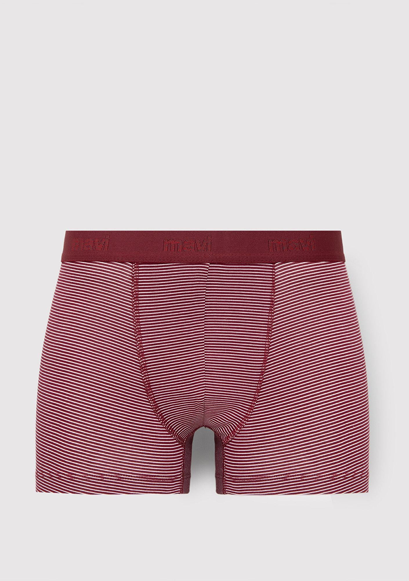 Mavi 3lü Çizgili Boxer 0912467-70720