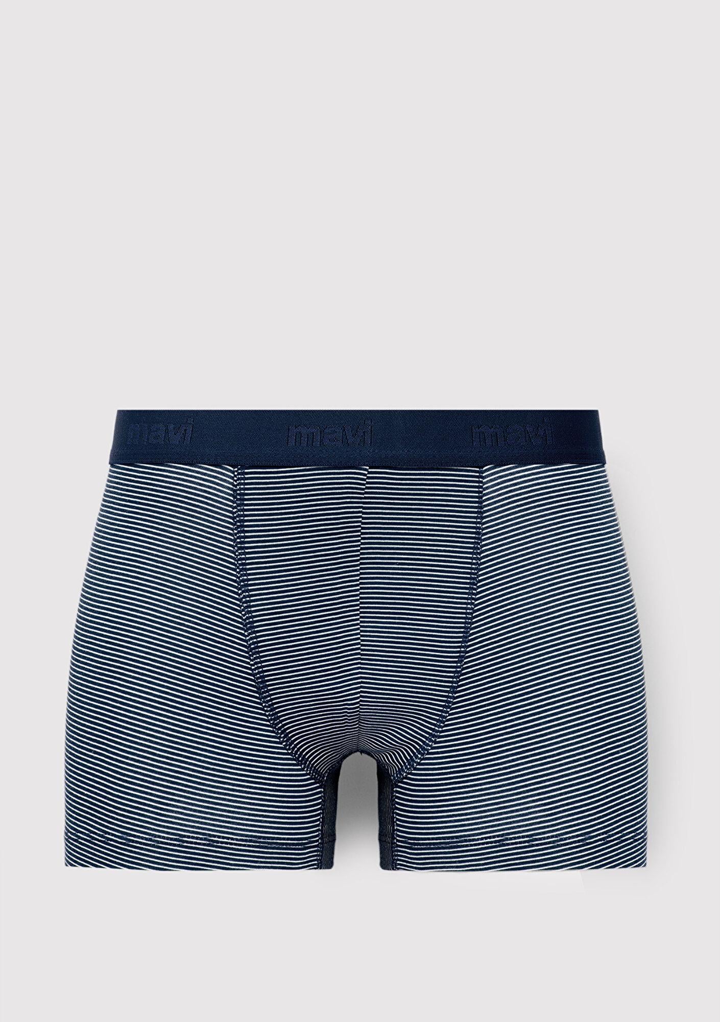 Mavi 3lü Çizgili Boxer 0912467-70720