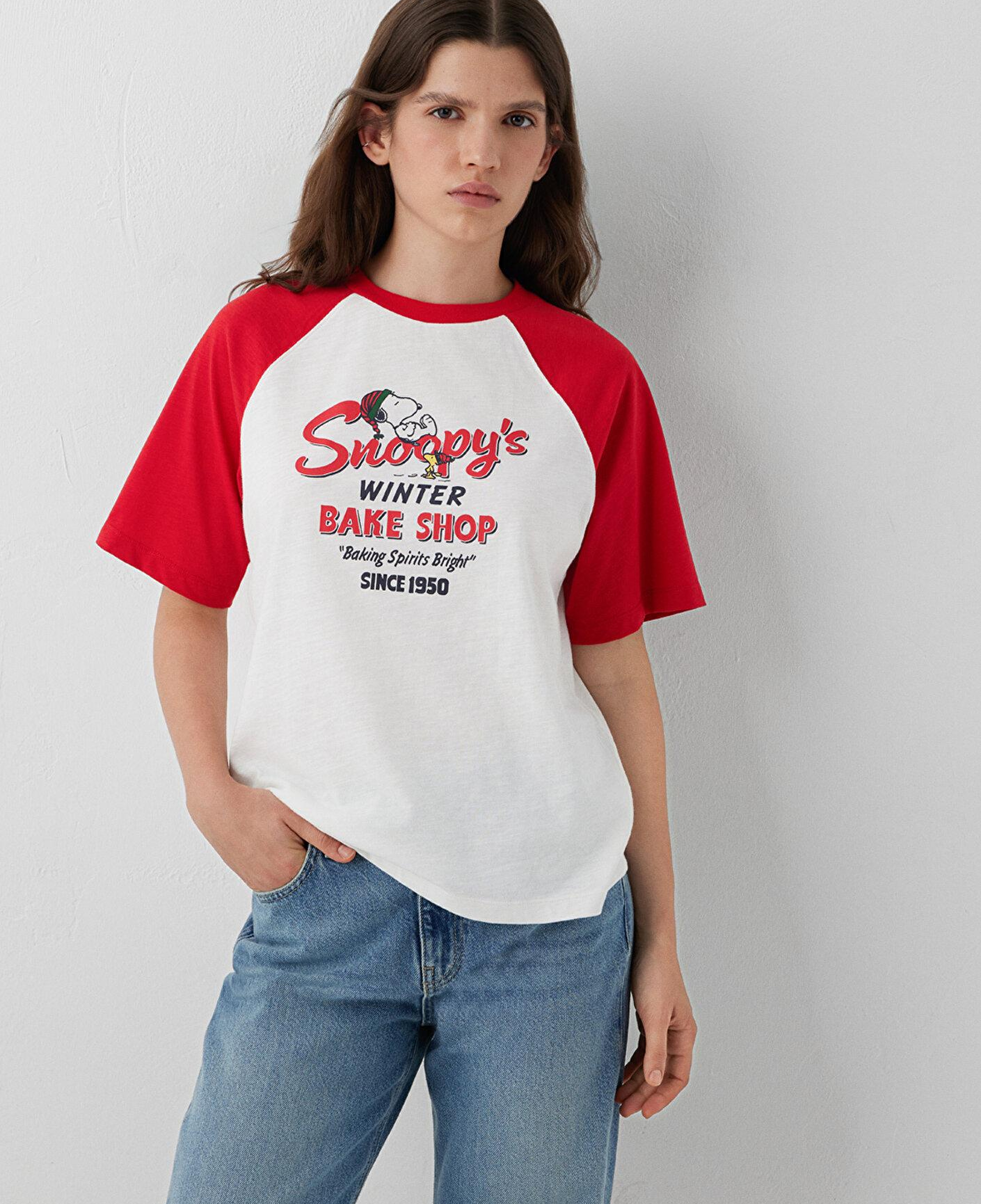 Mavi Snoopy Baskılı Tişört Regular Fit / Normal Kesim 1620183-70057
