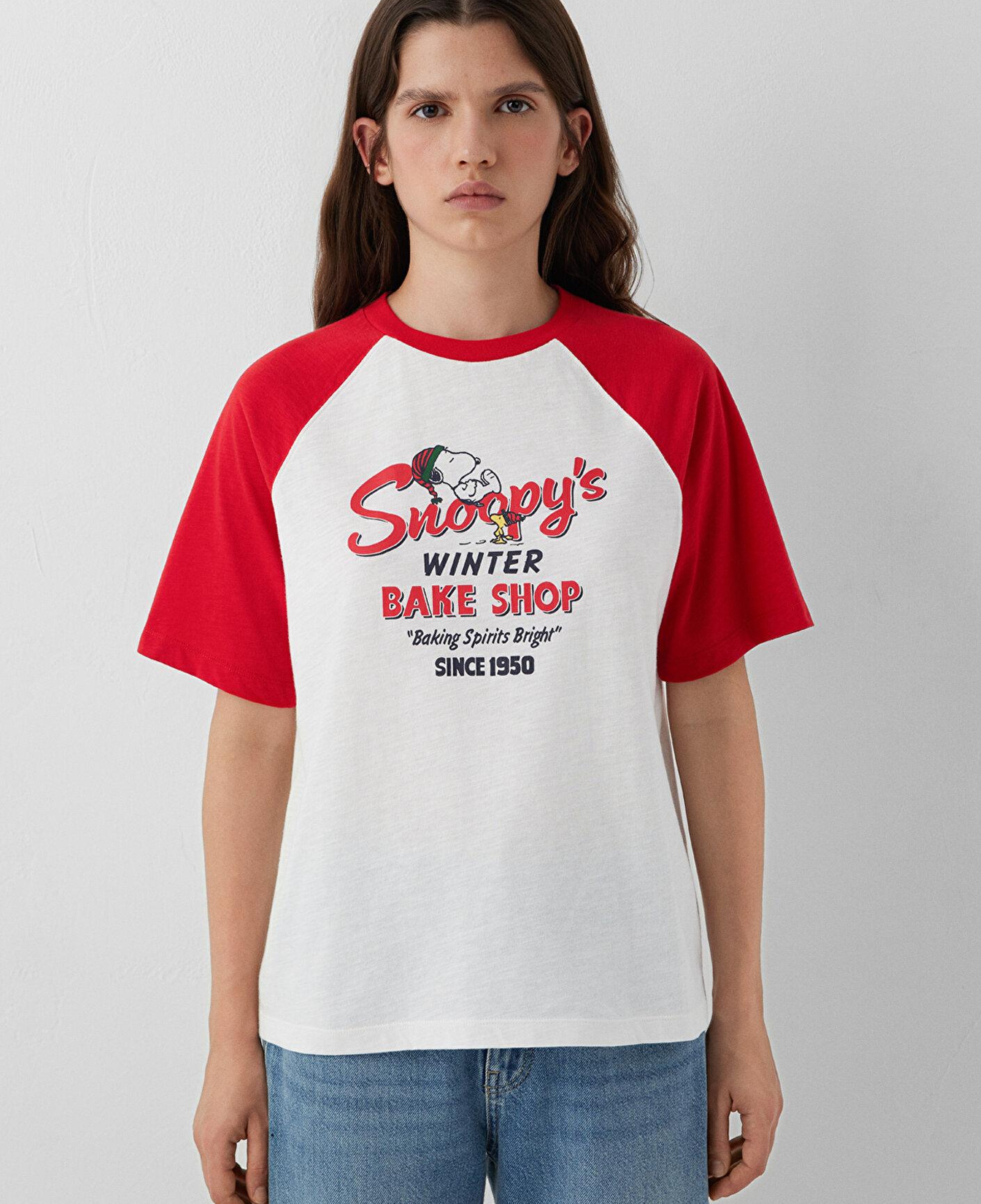 Mavi Snoopy Baskılı Tişört Regular Fit / Normal Kesim 1620183-70057