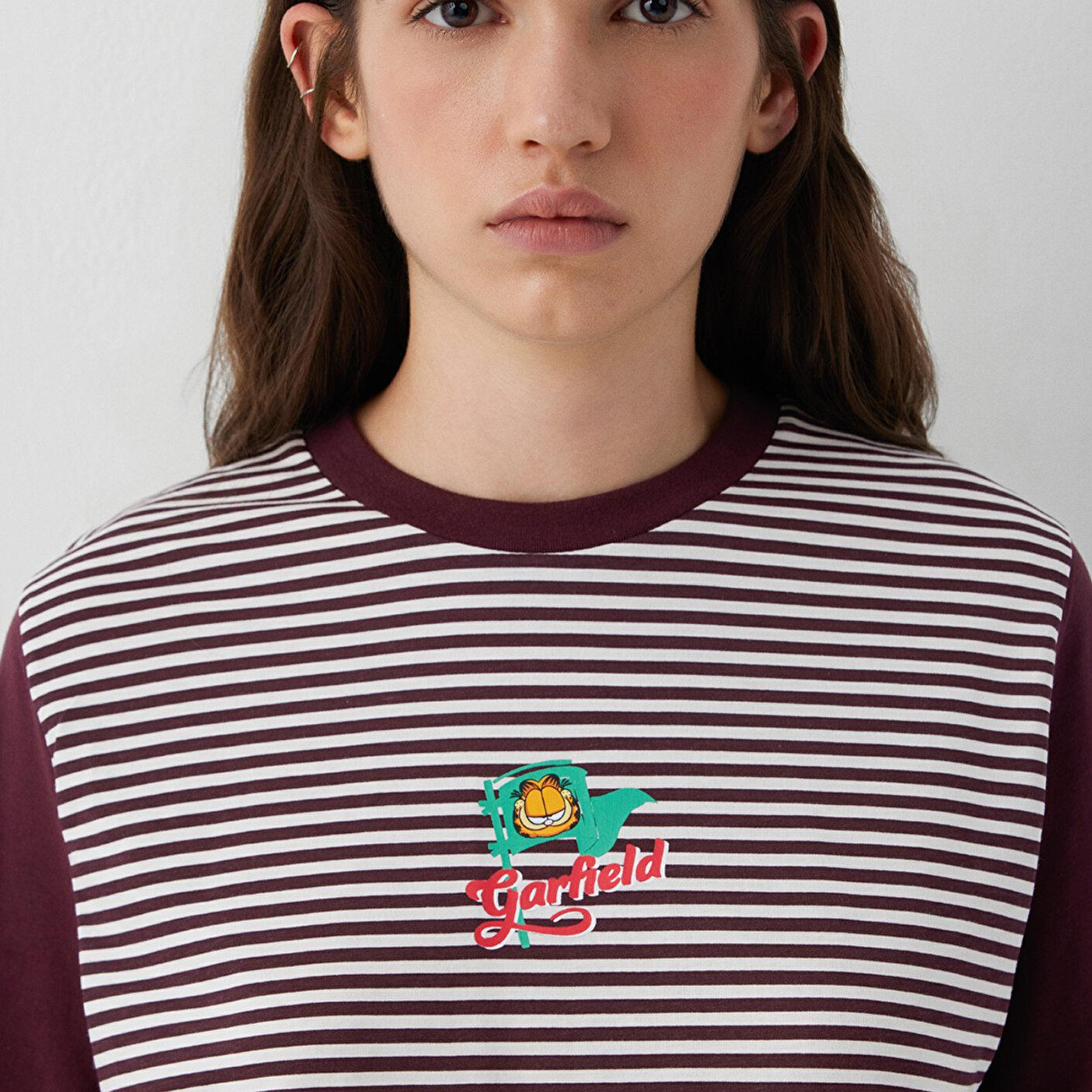 Mavi Garfield Baskılı Tişört Regular Fit / Normal Kesim 1620180-87982