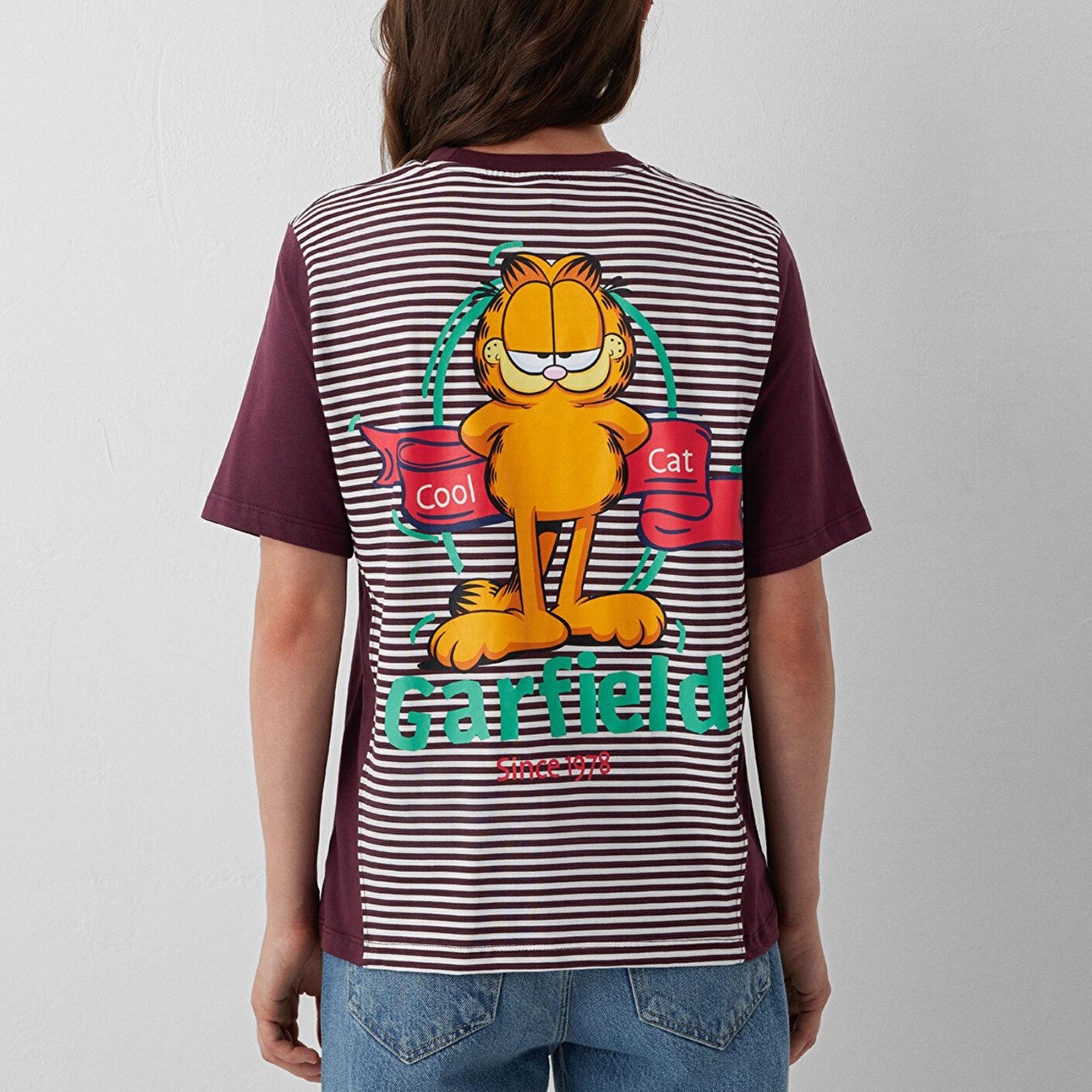 Mavi Garfield Baskılı Tişört Regular Fit / Normal Kesim 1620180-87982