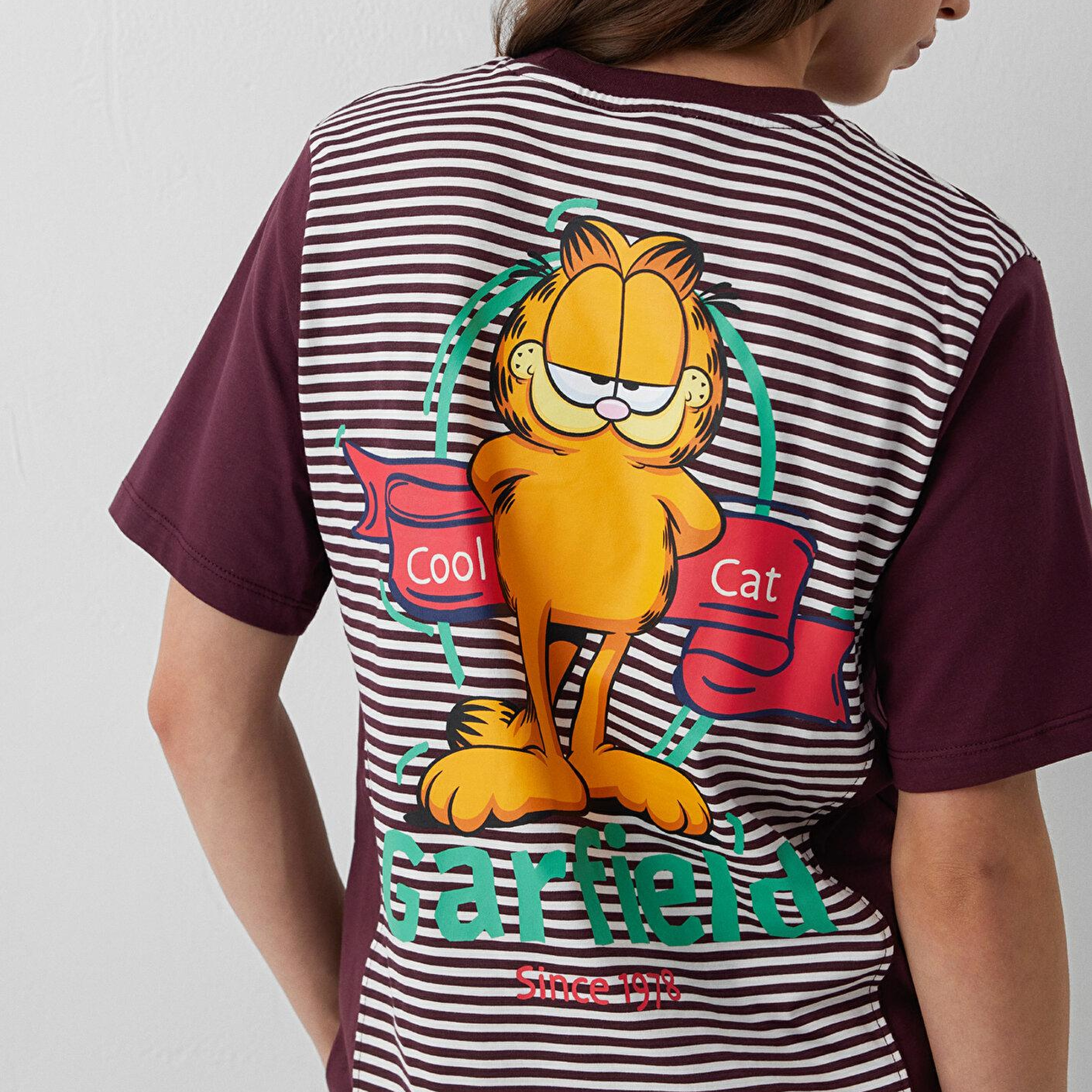 Mavi Garfield Baskılı Tişört Regular Fit / Normal Kesim 1620180-87982