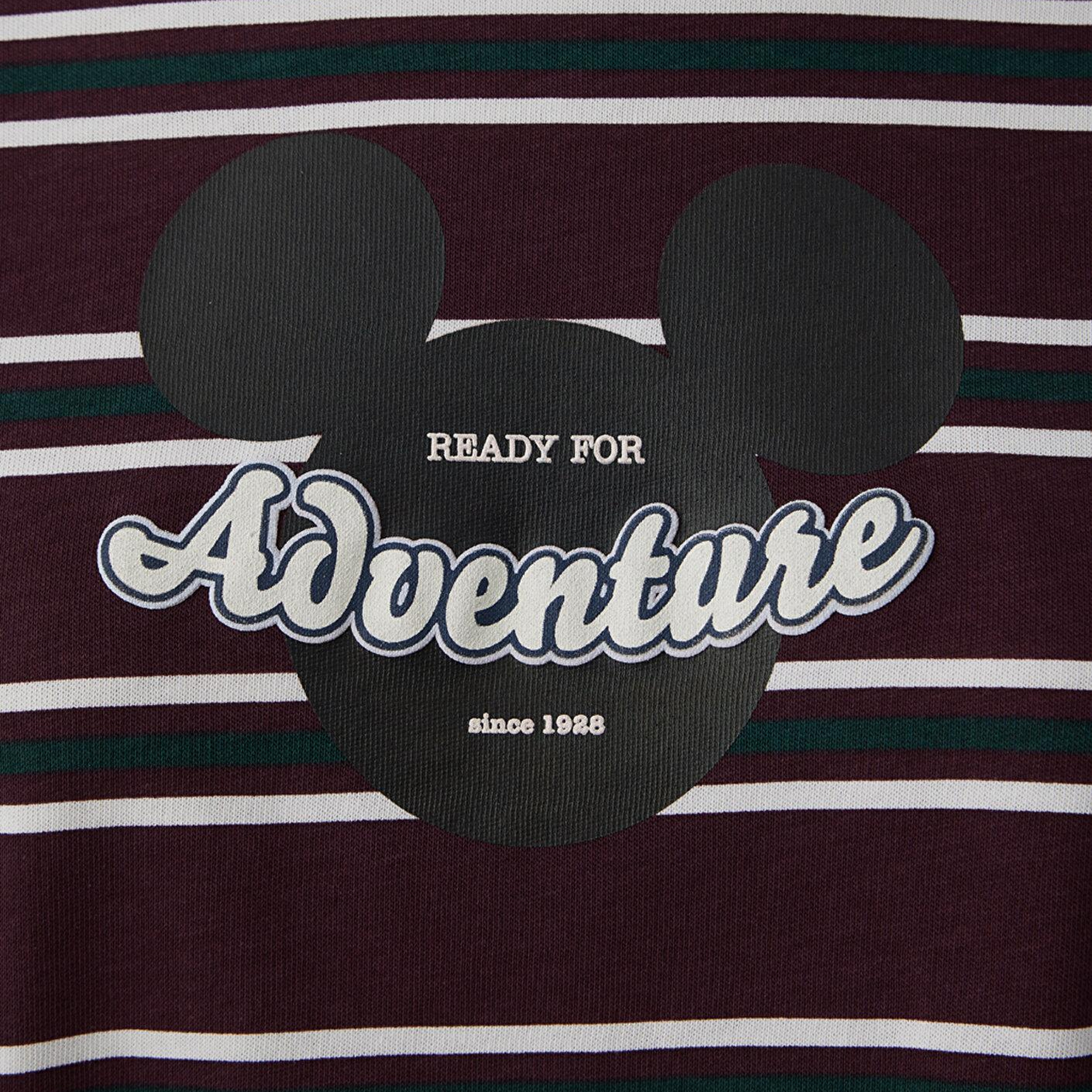 Mavi Mickey Mouse Baskılı Tişört Loose Fit / Bol Rahat Kesim 1620368-A7452