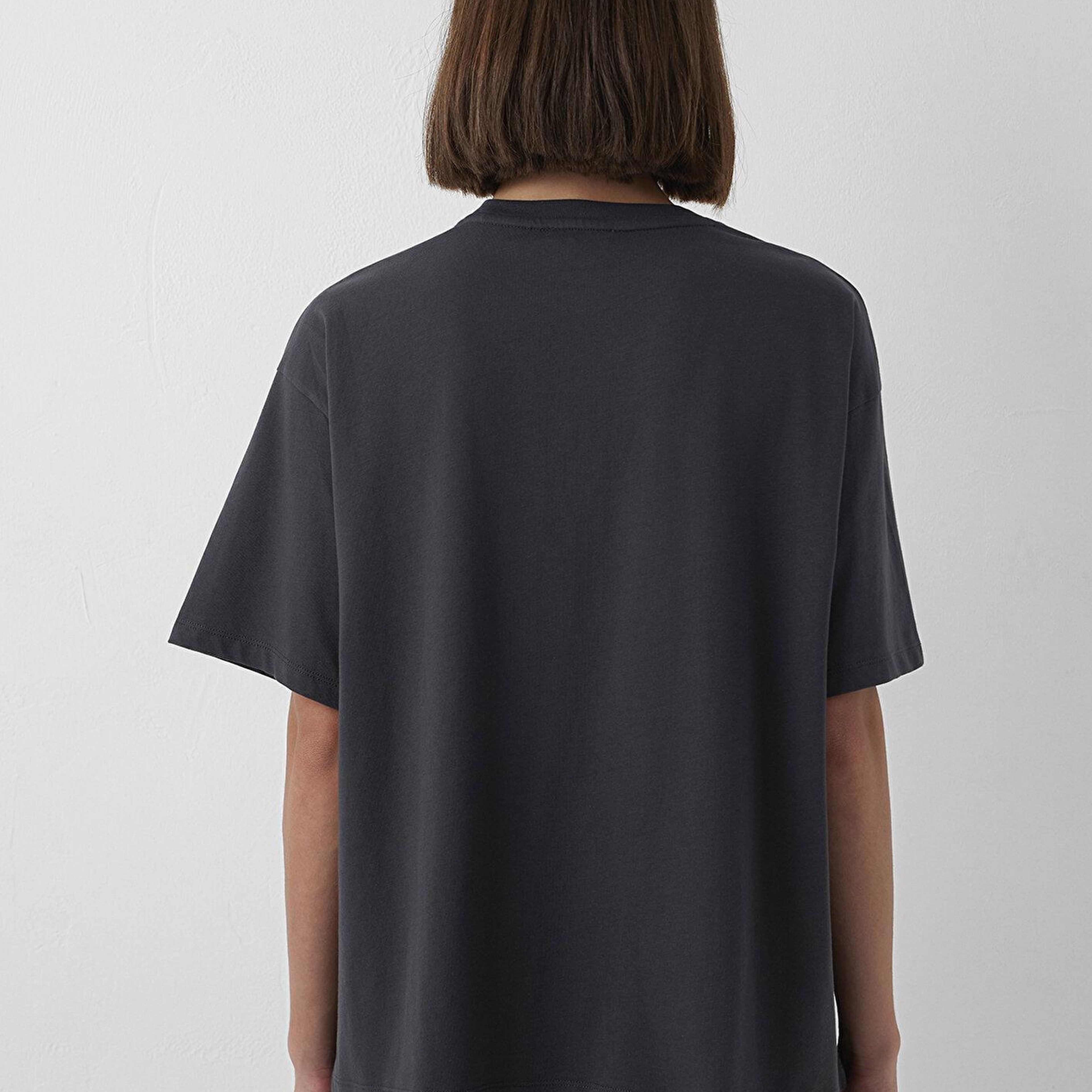 Mavi Matisse Baskılı Tişört Oversize / Geniş Kesim 1620158-70087