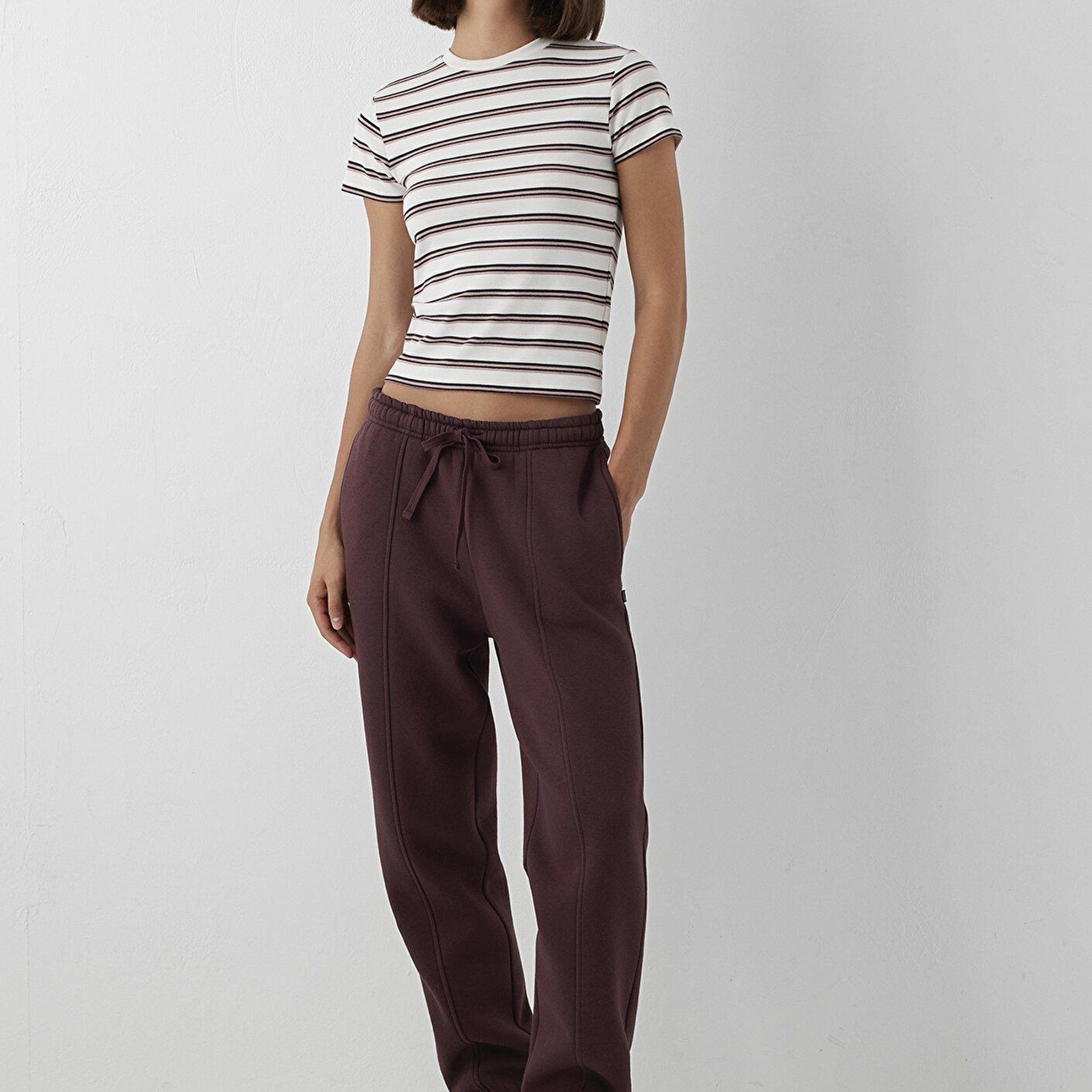 Mavi Basic Bordo Eşofman Altı 1023291-70223