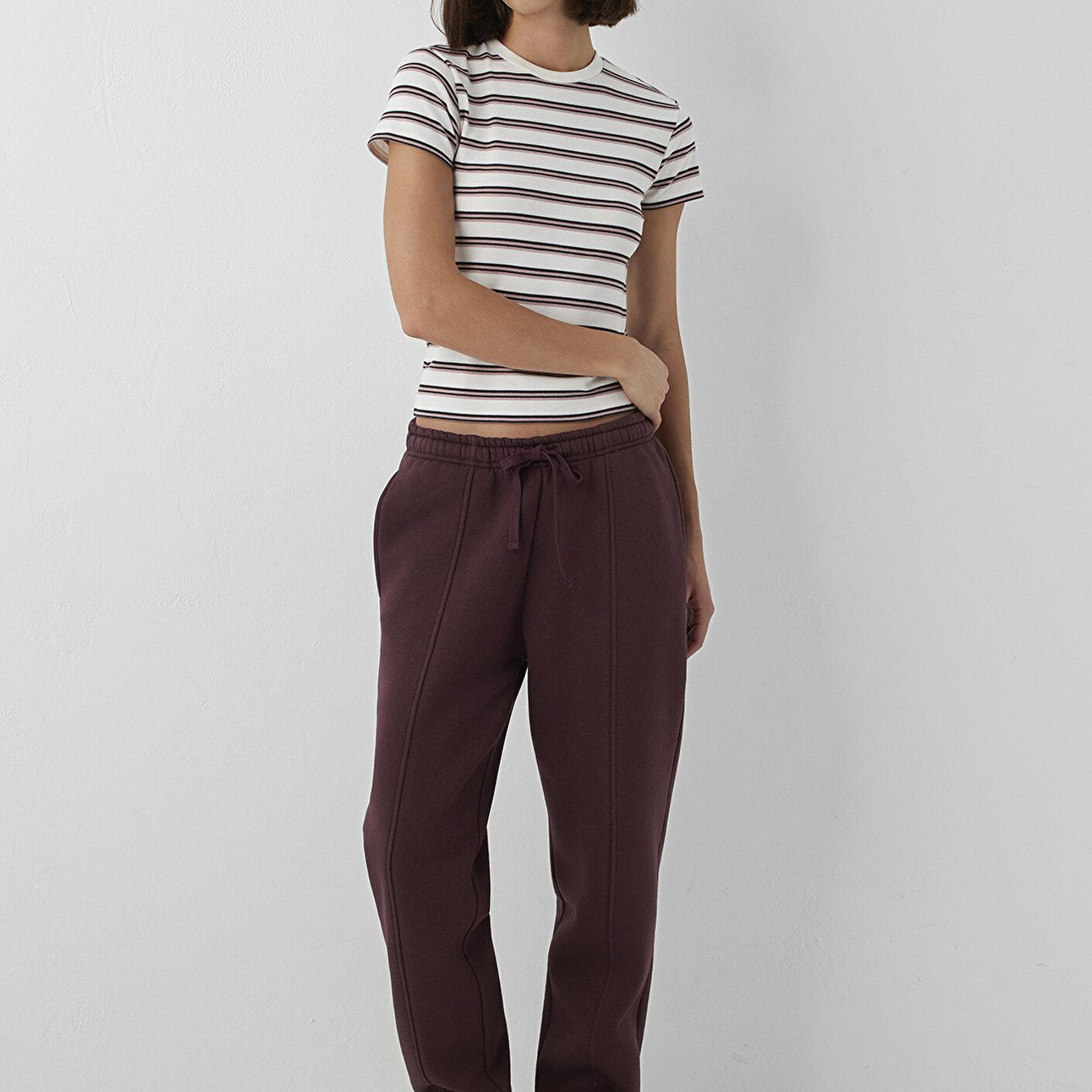 Mavi Basic Bordo Eşofman Altı 1023291-70223